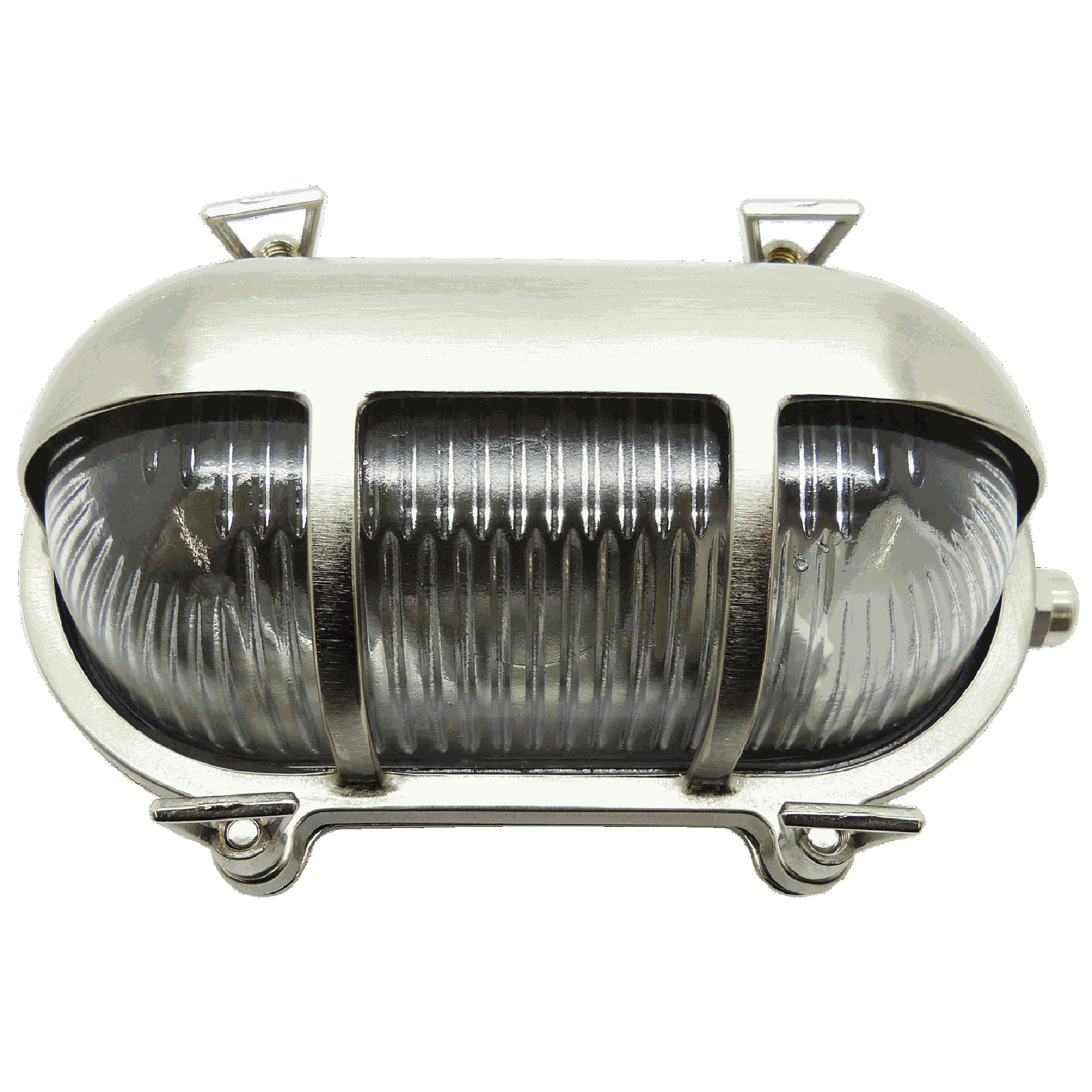 Navigator Eyelid Bulkhead Wall Light - Satin Nickel