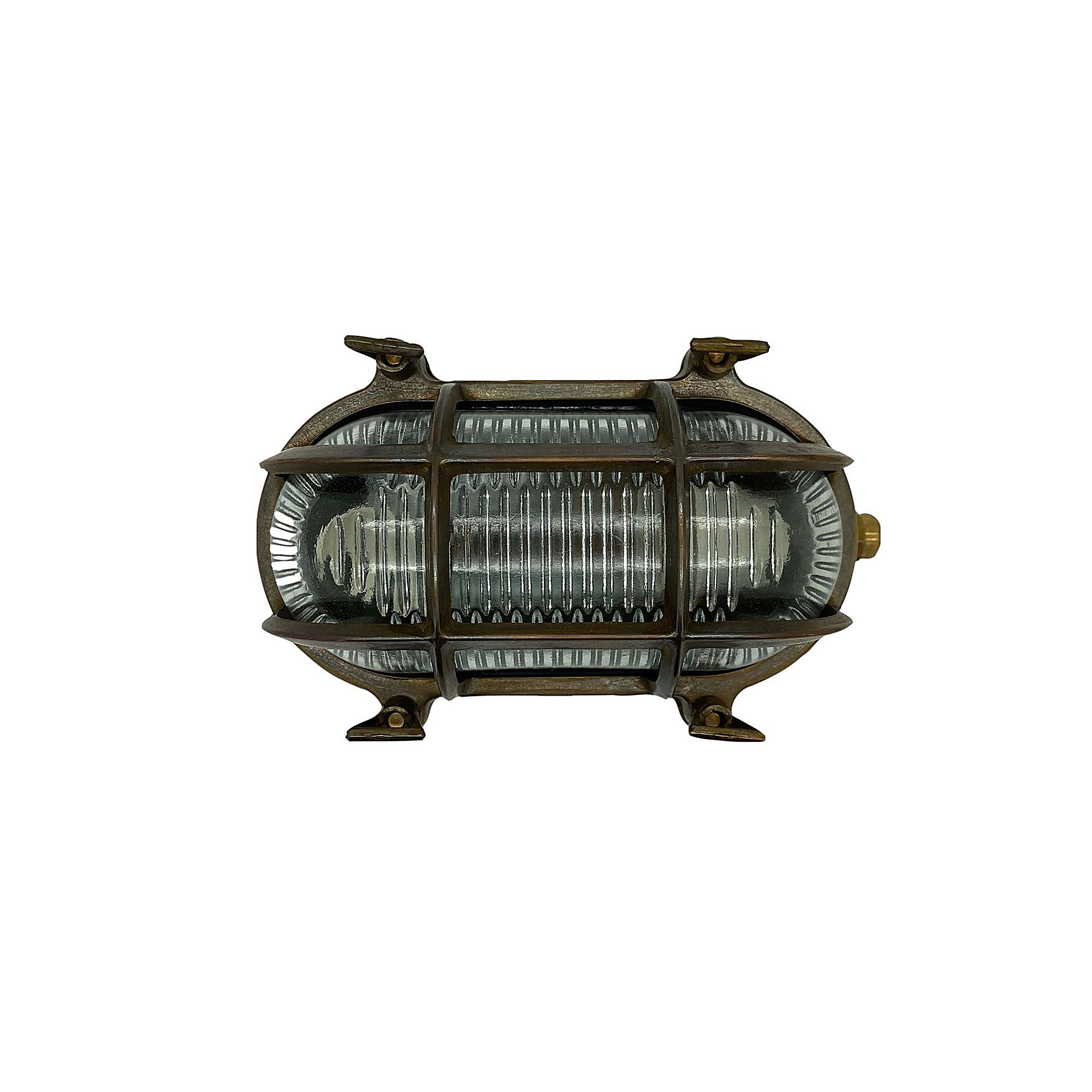 Navigator Horatio Junior Bulkhead - Antique Brass