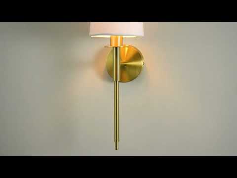 Utopia The Classic Wall Light - Satin Brass