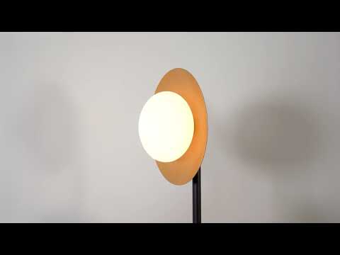 Utopia Planet 3 Light Floor Lamp - Gold