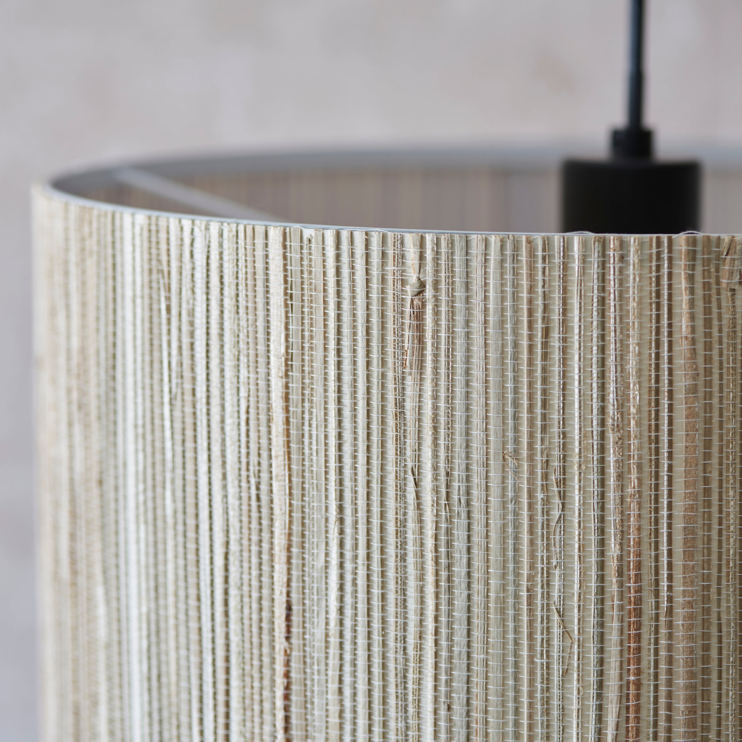 Endon Longshore Single Light Pendant - Woven Seagrass