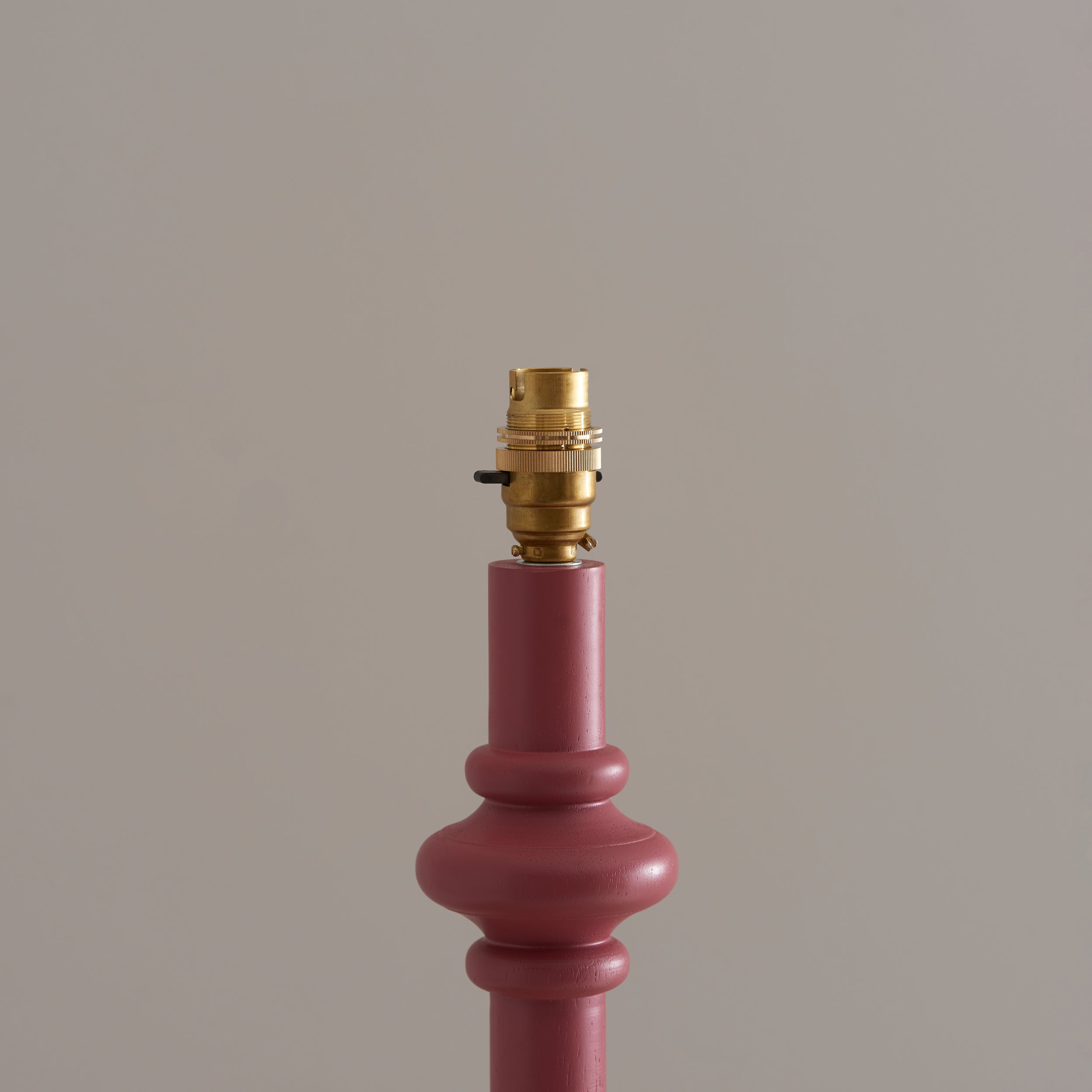 Endon Carnaby Single Light Floor - Satin Pink Clay Paint