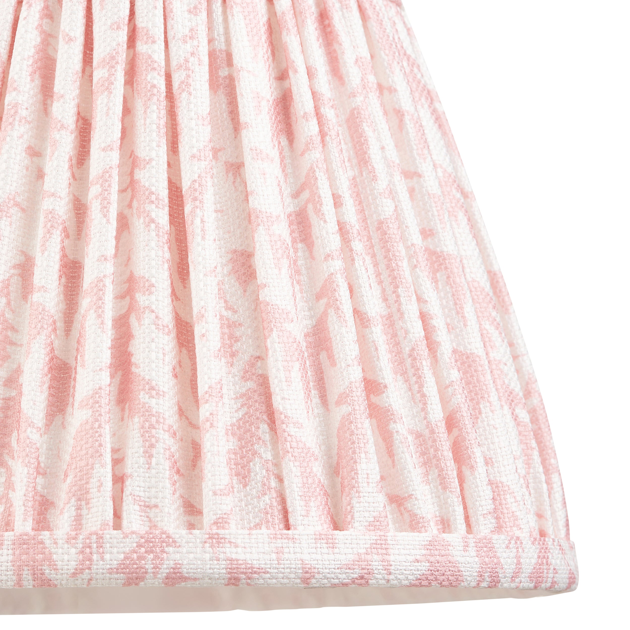 Endon Leaf Single Light Shade 20cm - Peachy Keen Fabric