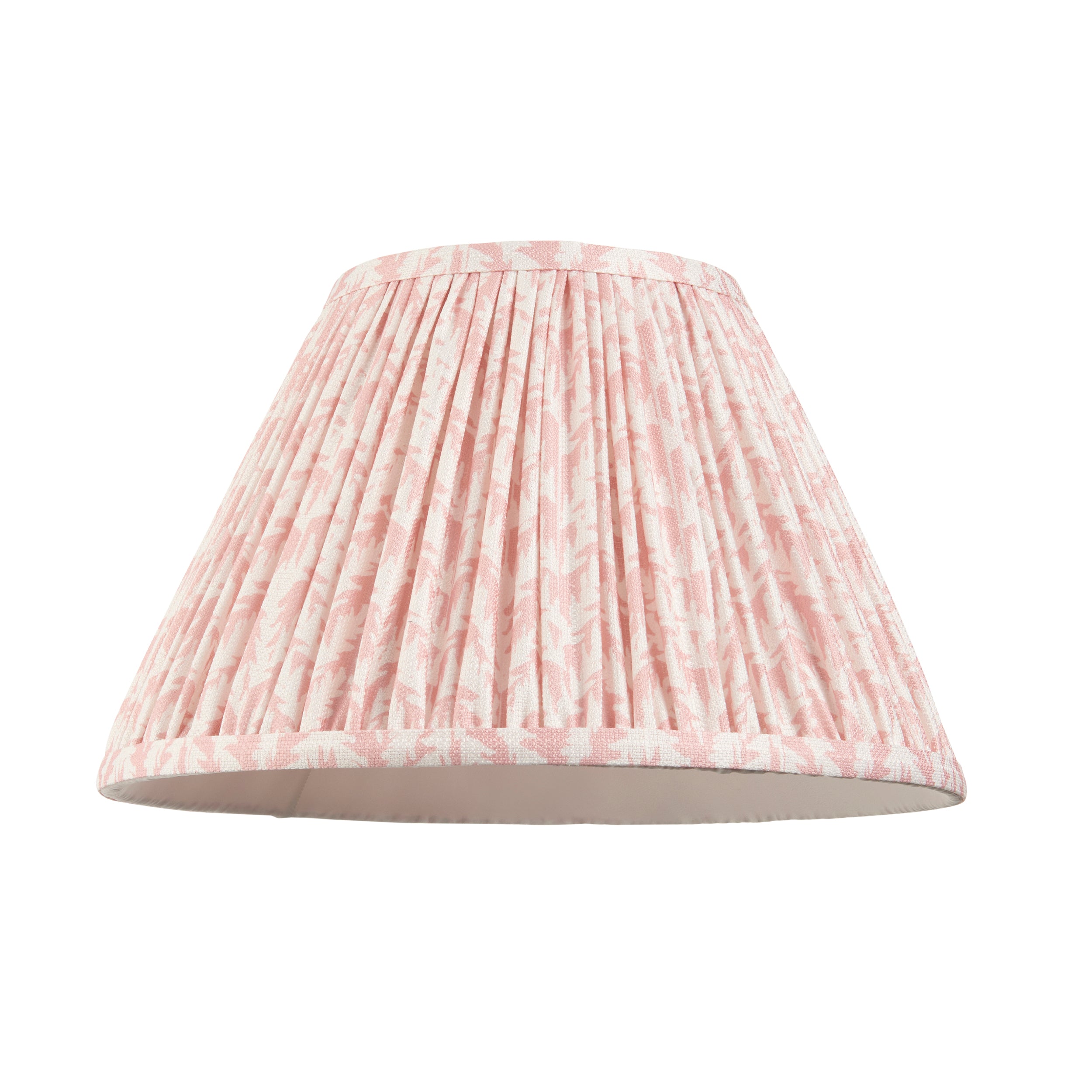 Endon Hidcote Table Lamp & Leaf 30cm Peachy Keen Shade
