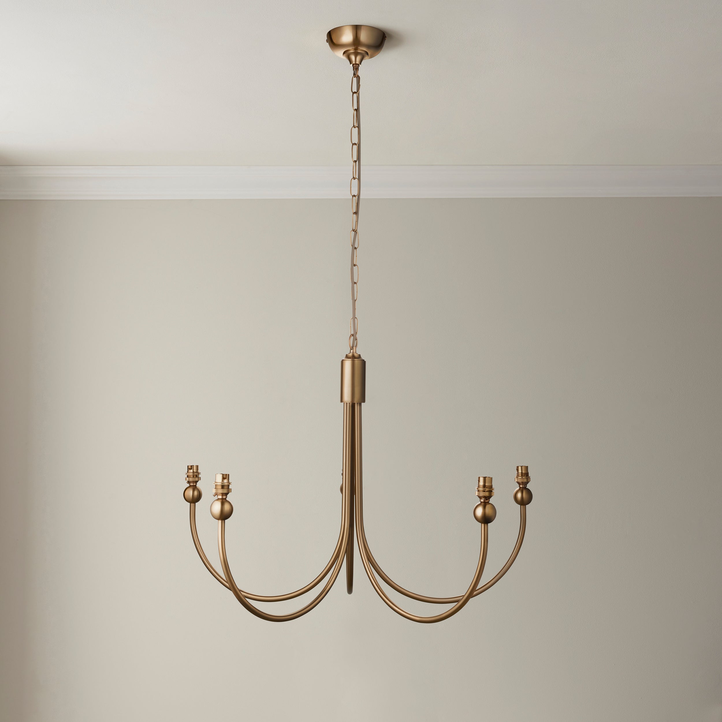 Endon Santiago Pendant & Leaf 16cm Shell Bay Blue Shade