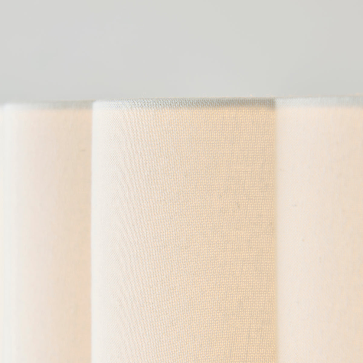 Endon Serene 3 Light Pendant - Brushed Aged Brass Plate & Vintage White Cotton