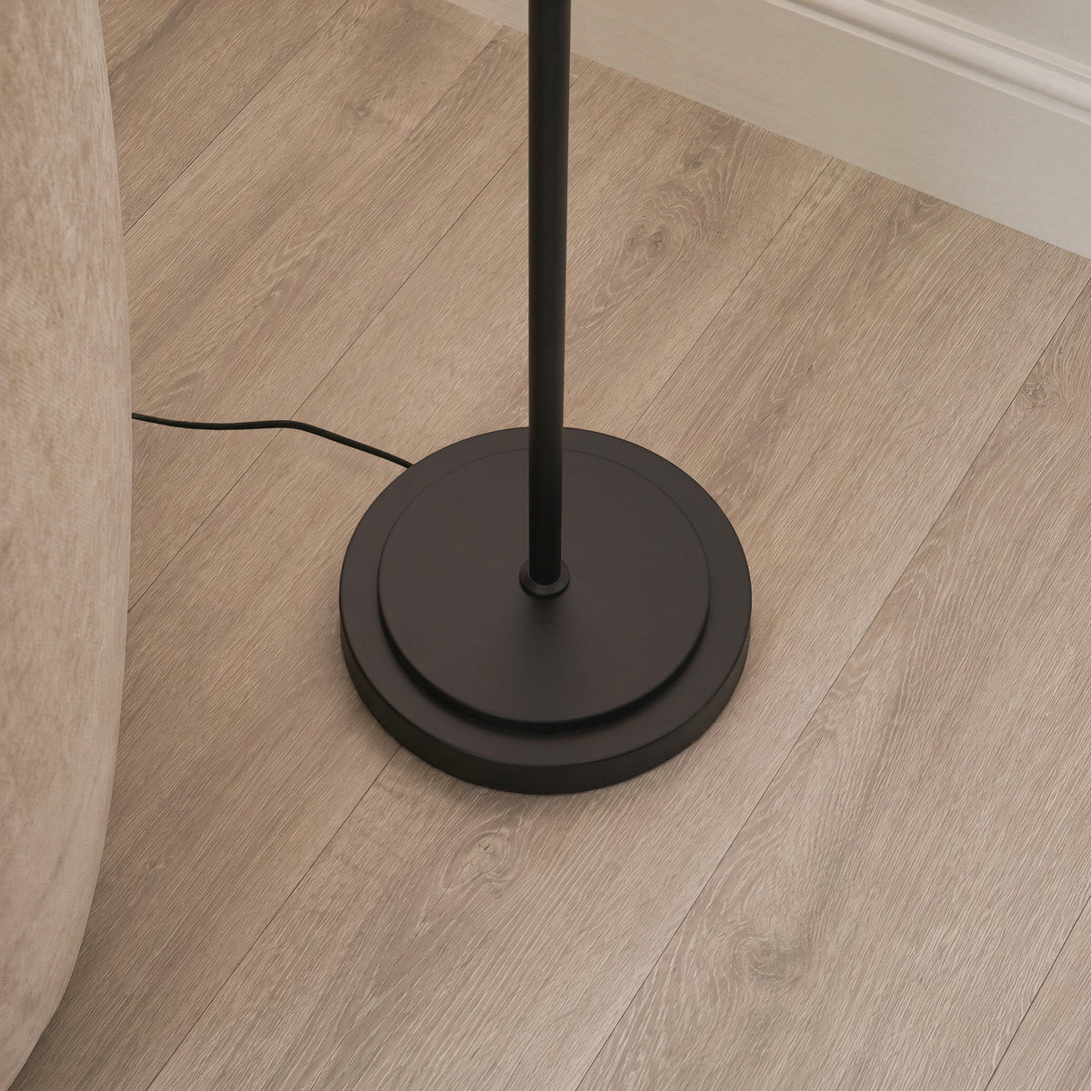 Endon Arlo Floor Base - Matt Black