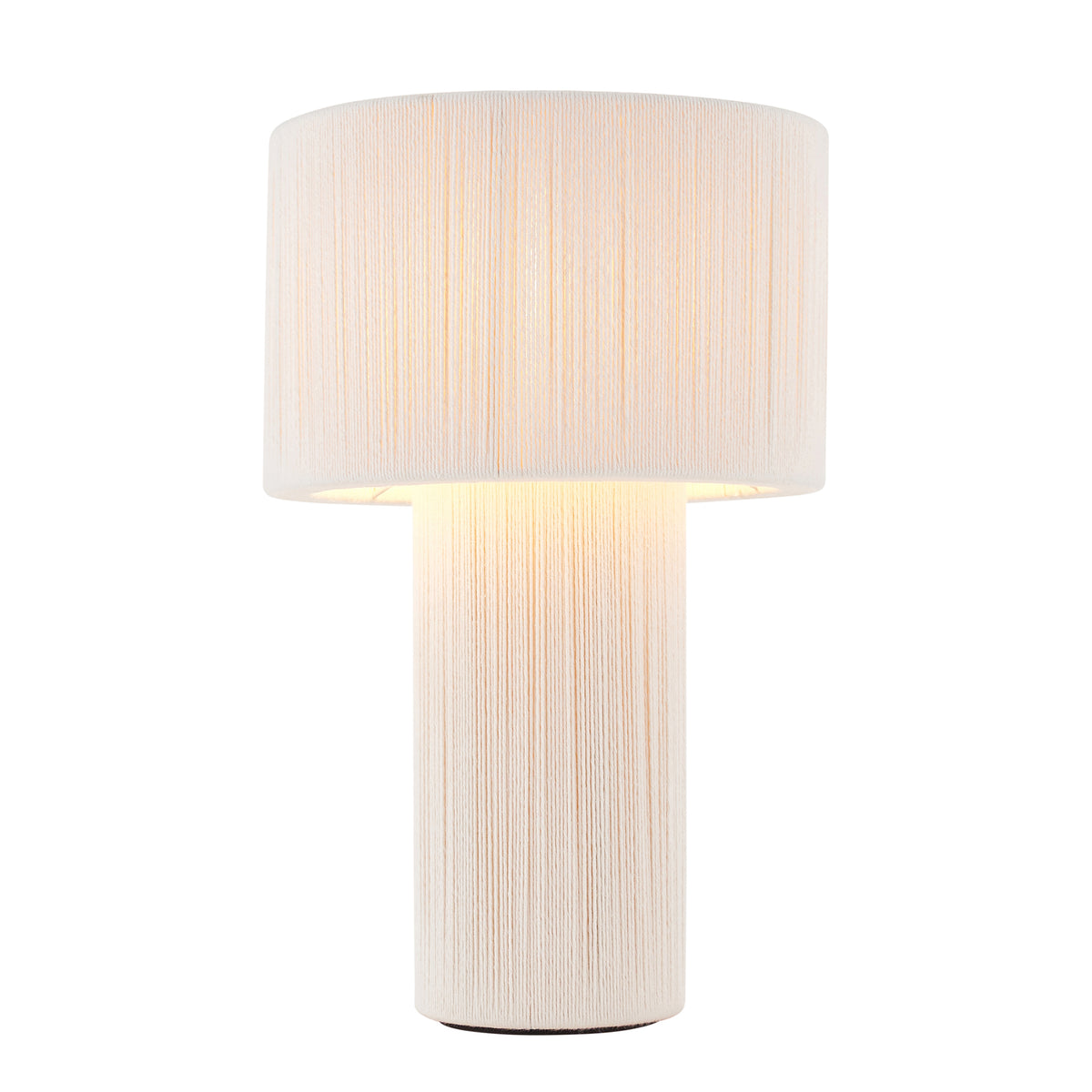 Endon Noah Table Light - Cream Cotton