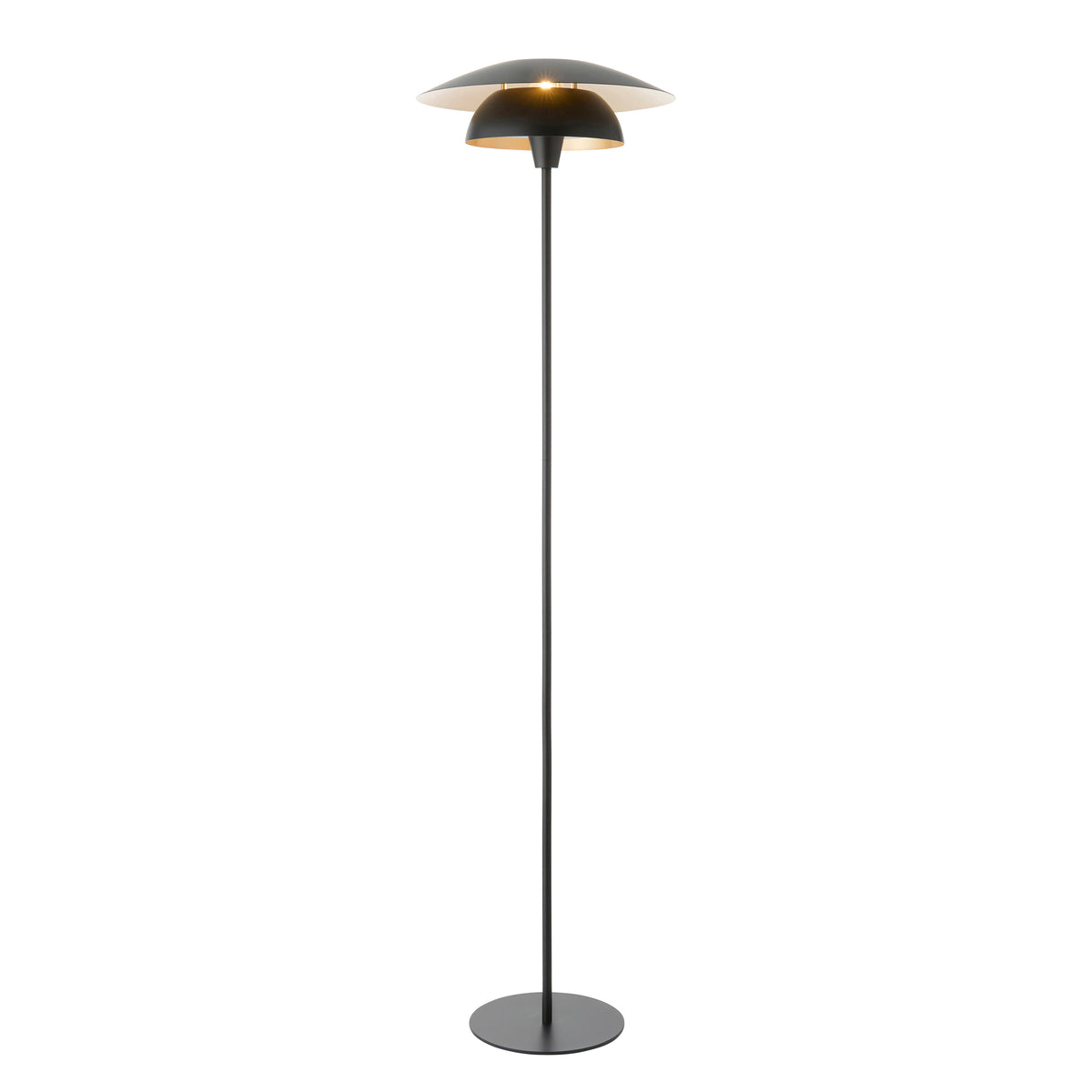 Endon Lyon Floor Light - Matt Black