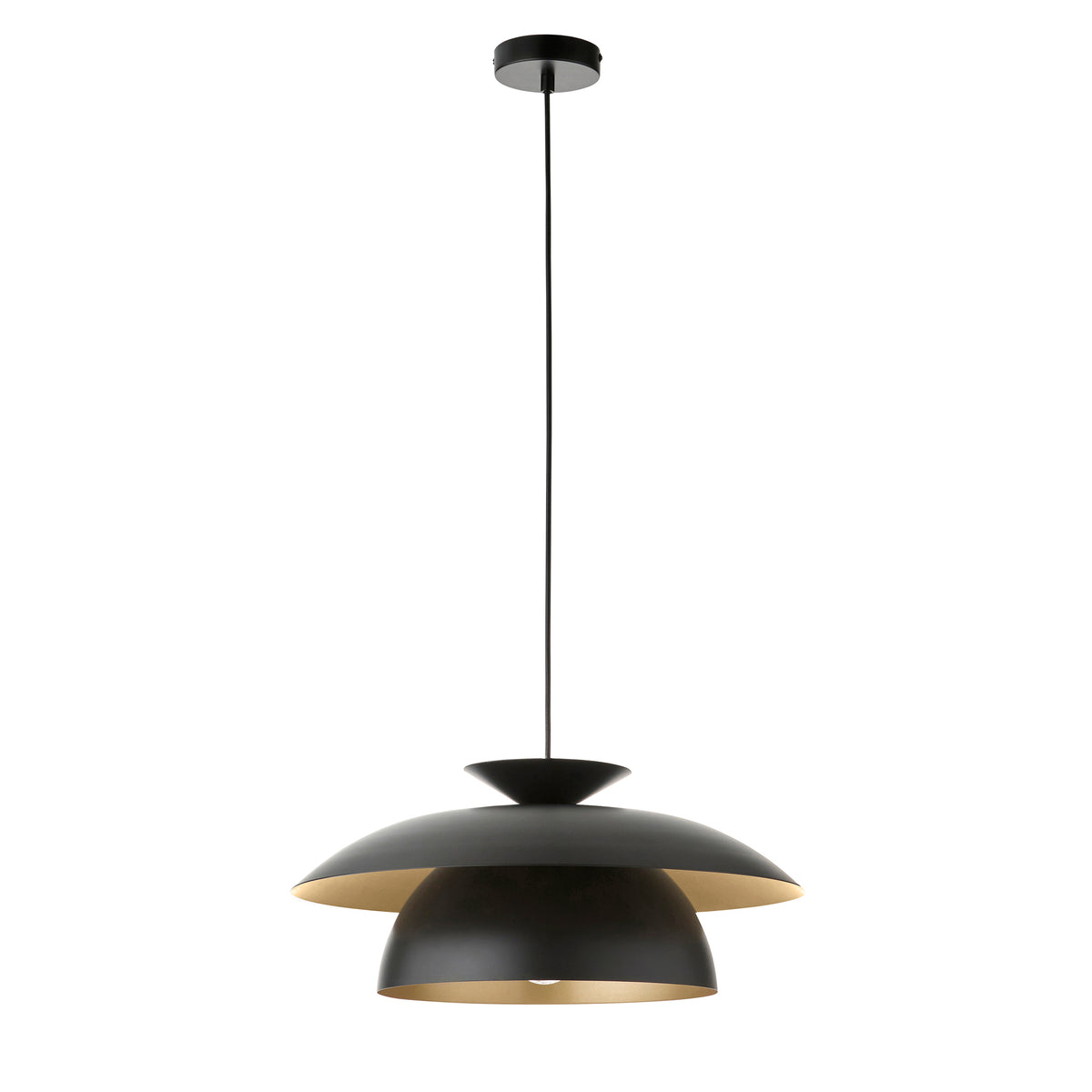Endon Lyon Pendant - Matt Black