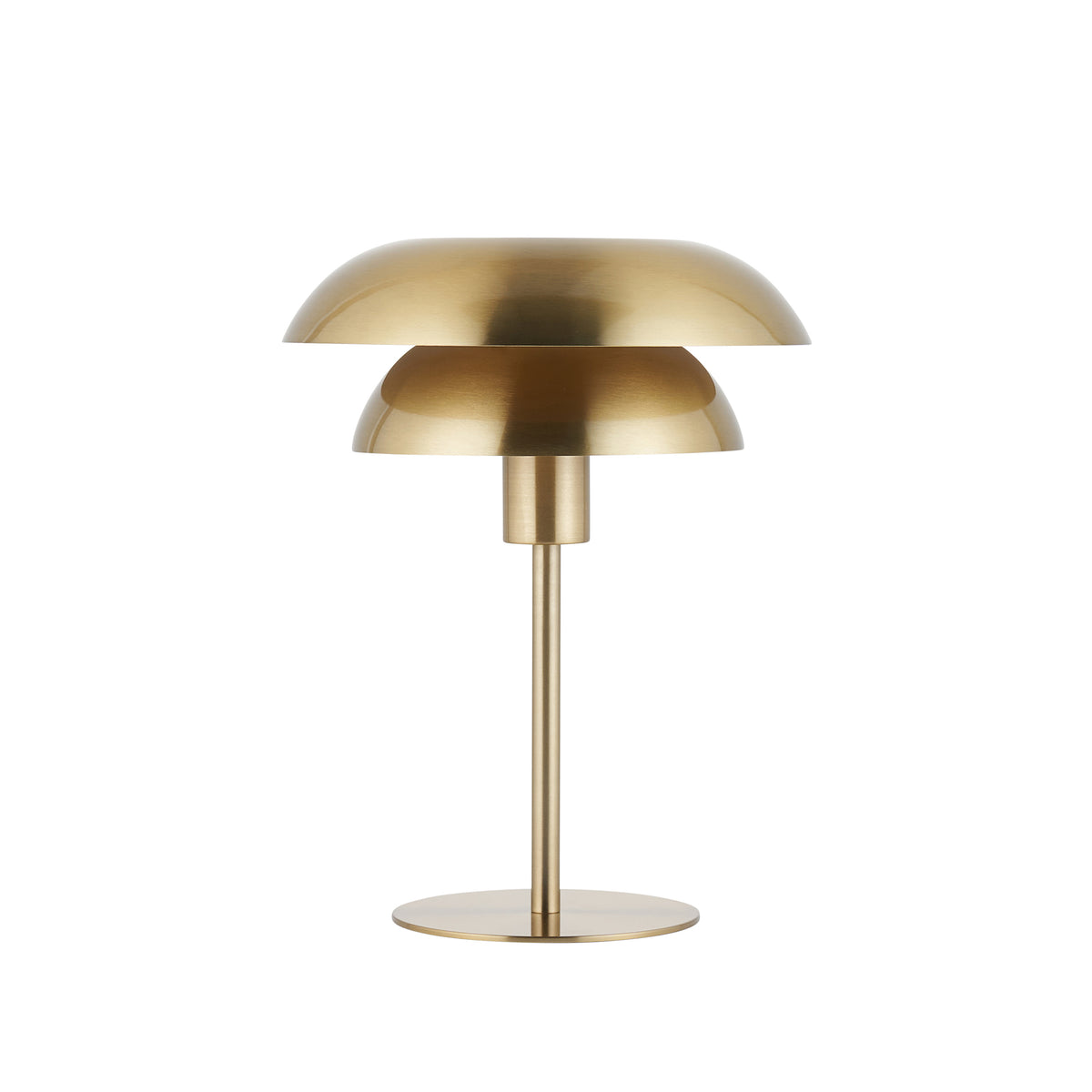 Endon Lyon Table Light - Satin Brass Plate