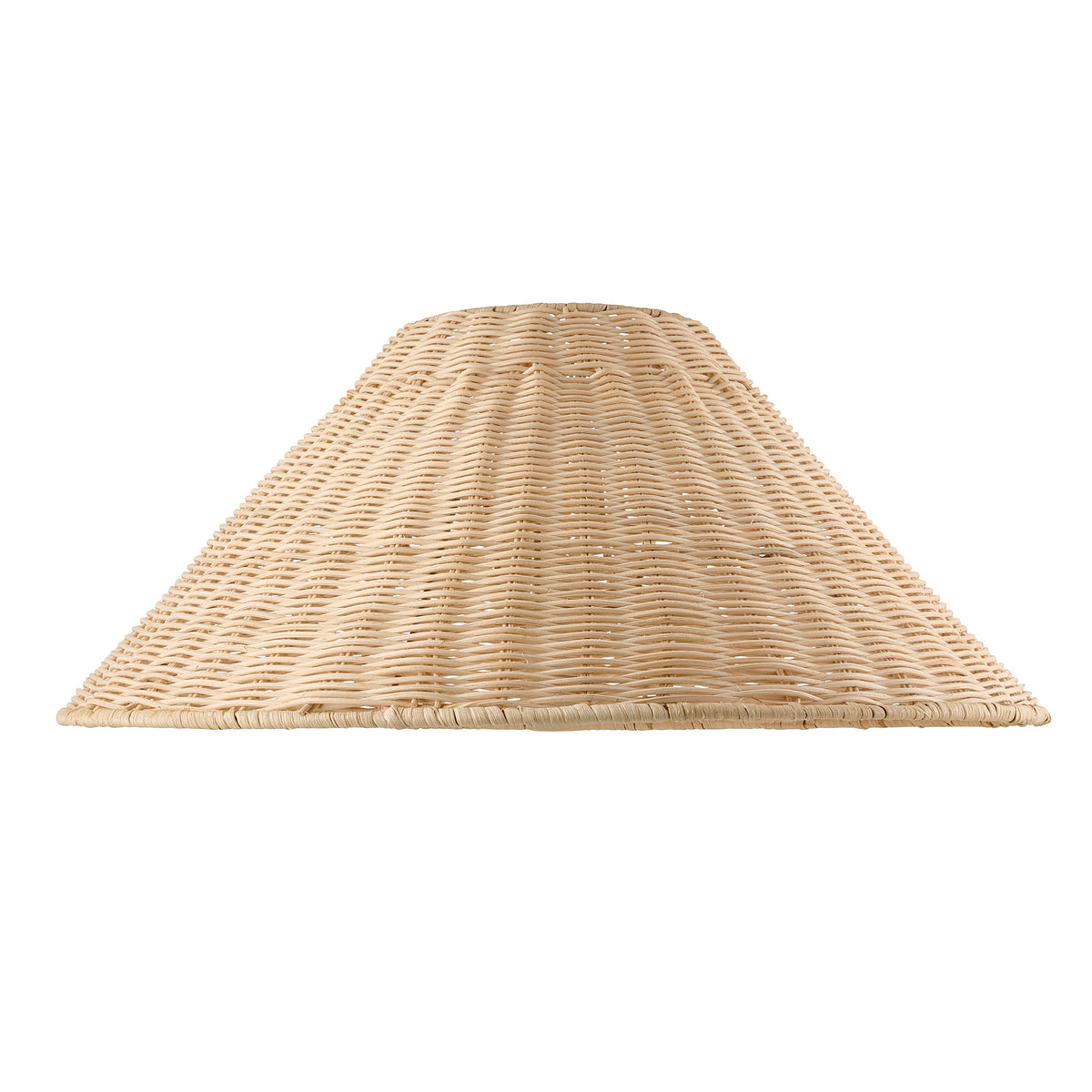 Endon Rattan 52cm Tapered Shade - Natural Rattan