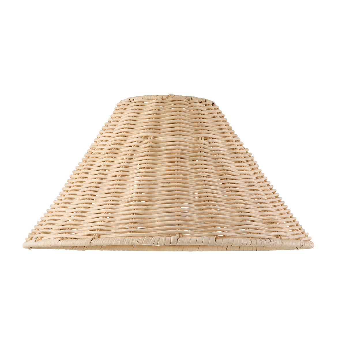 Endon Rattan 31cm Tapered Shade - Natural Rattan