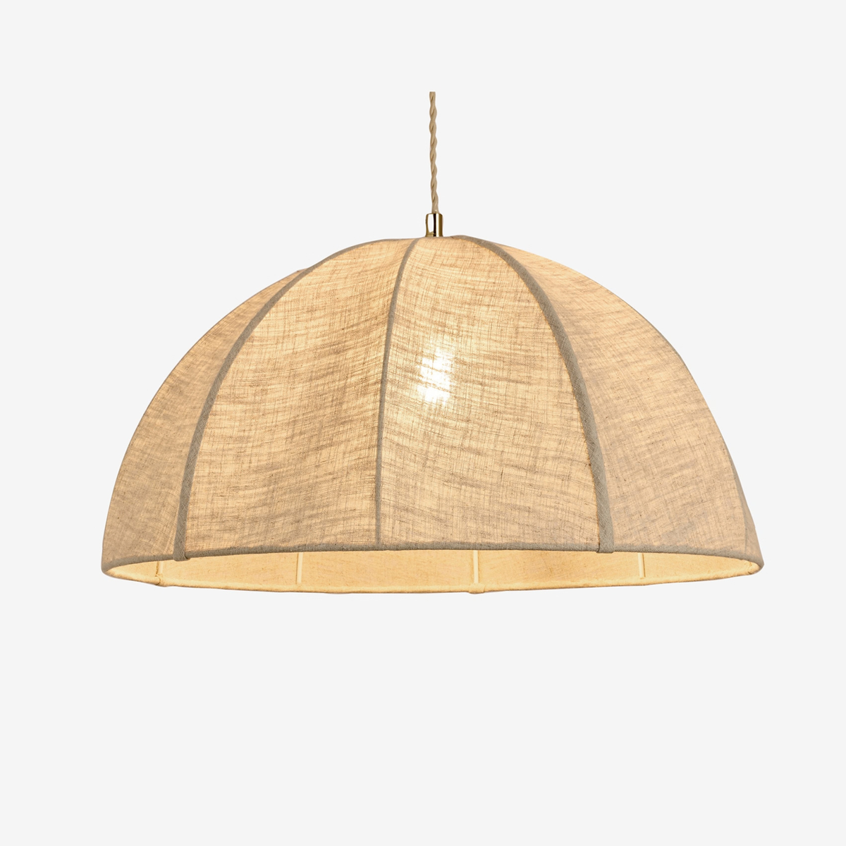 MADE.COM Benny Easy Fit Shade in Cream Linen