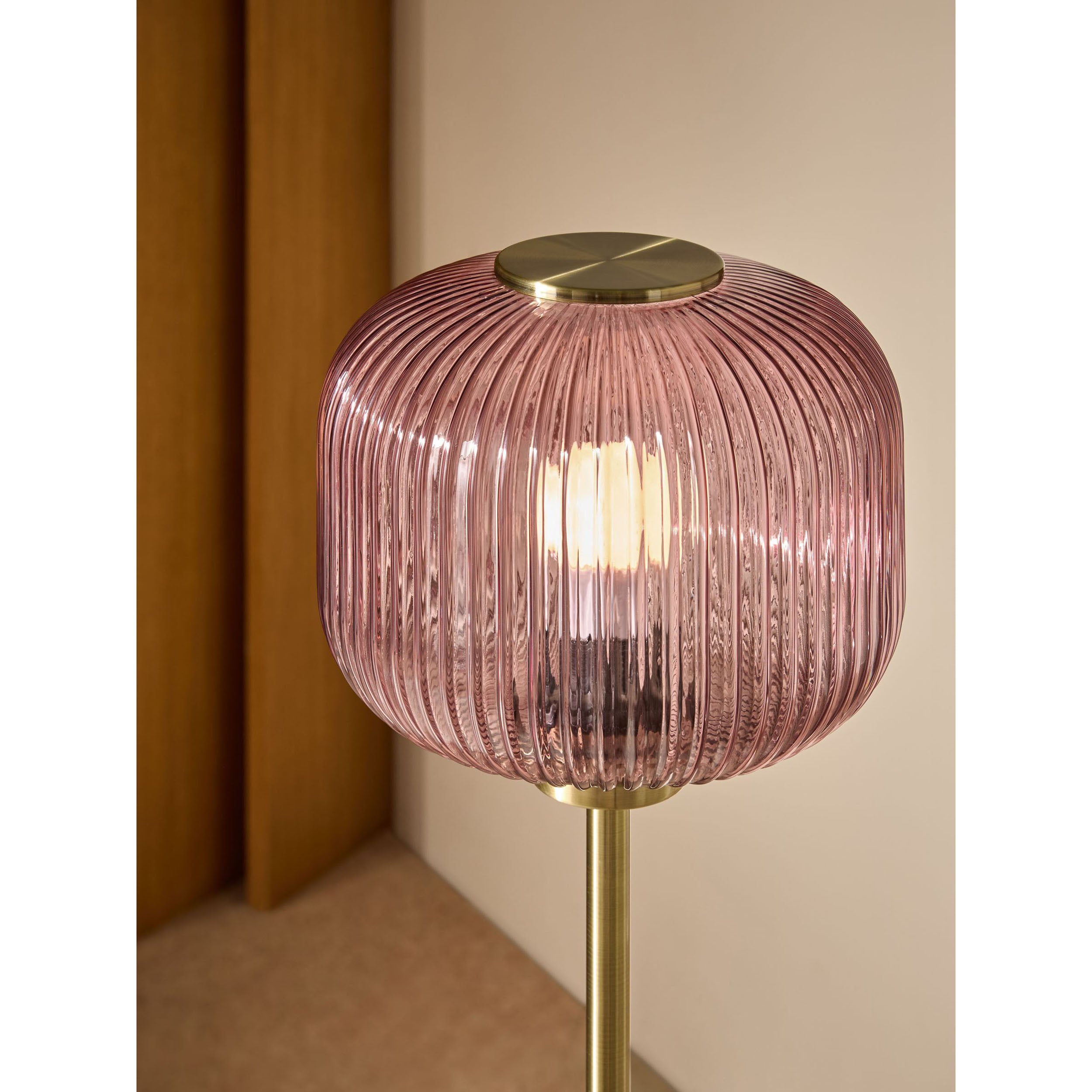 MADE.COM Briz Floor Lamp - Pink