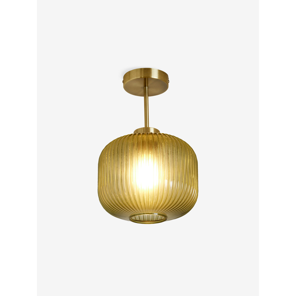 MADE.COM Briz Flush Ceiling Light - Green
