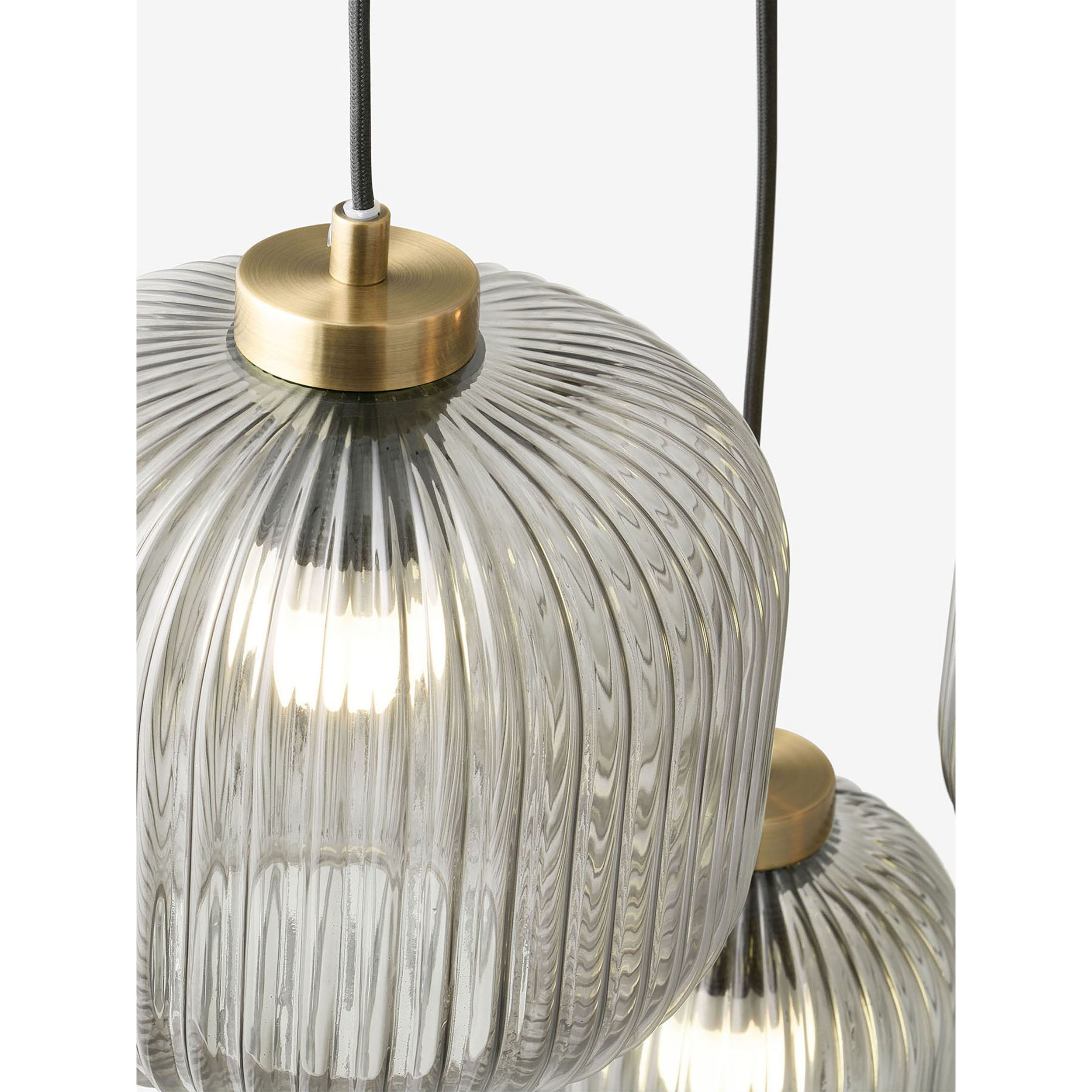 MADE.COM Briz Cluster Ceiling Light - Grey