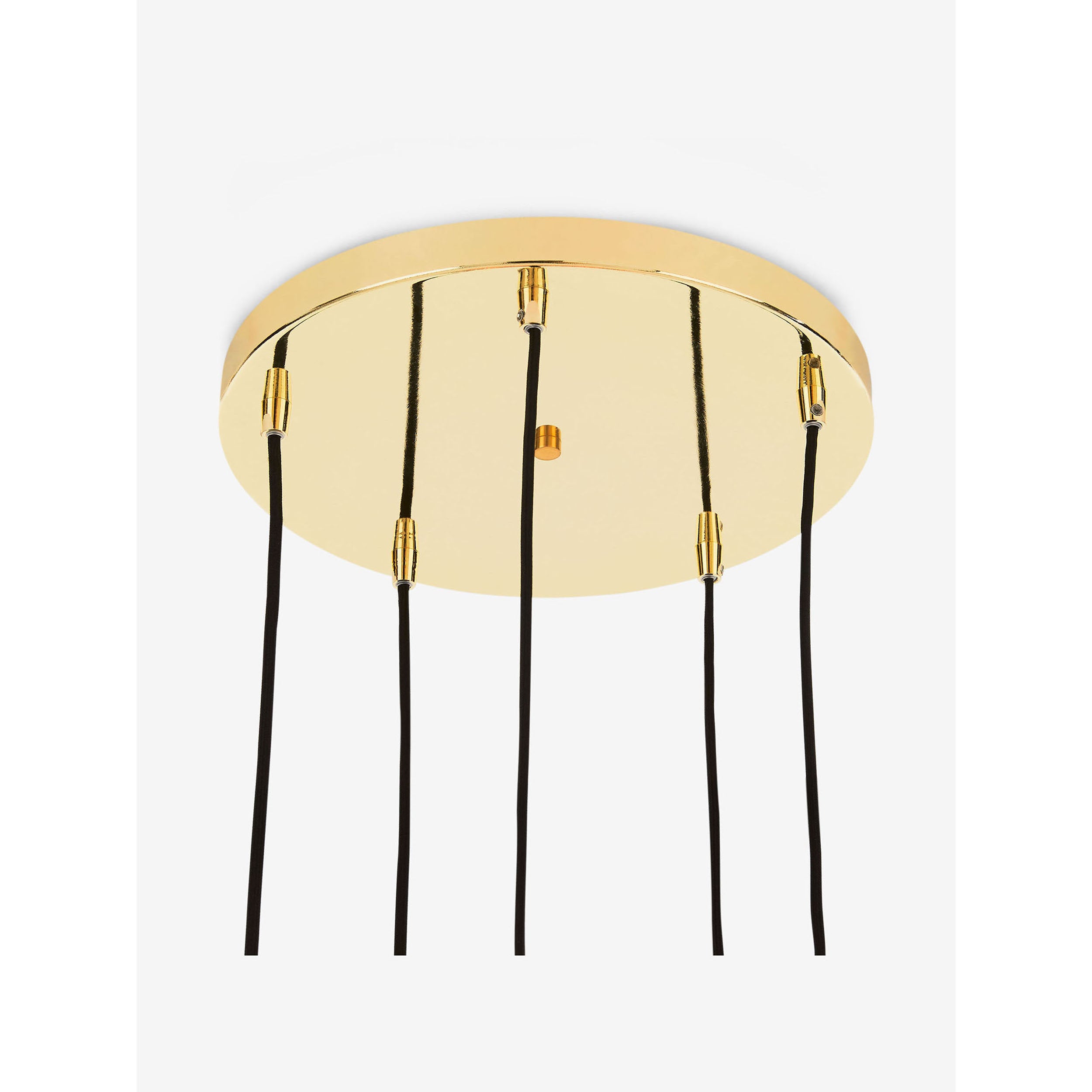 MADE.COM Ilaria 5 Light Cluster Pendant - Pink Multi