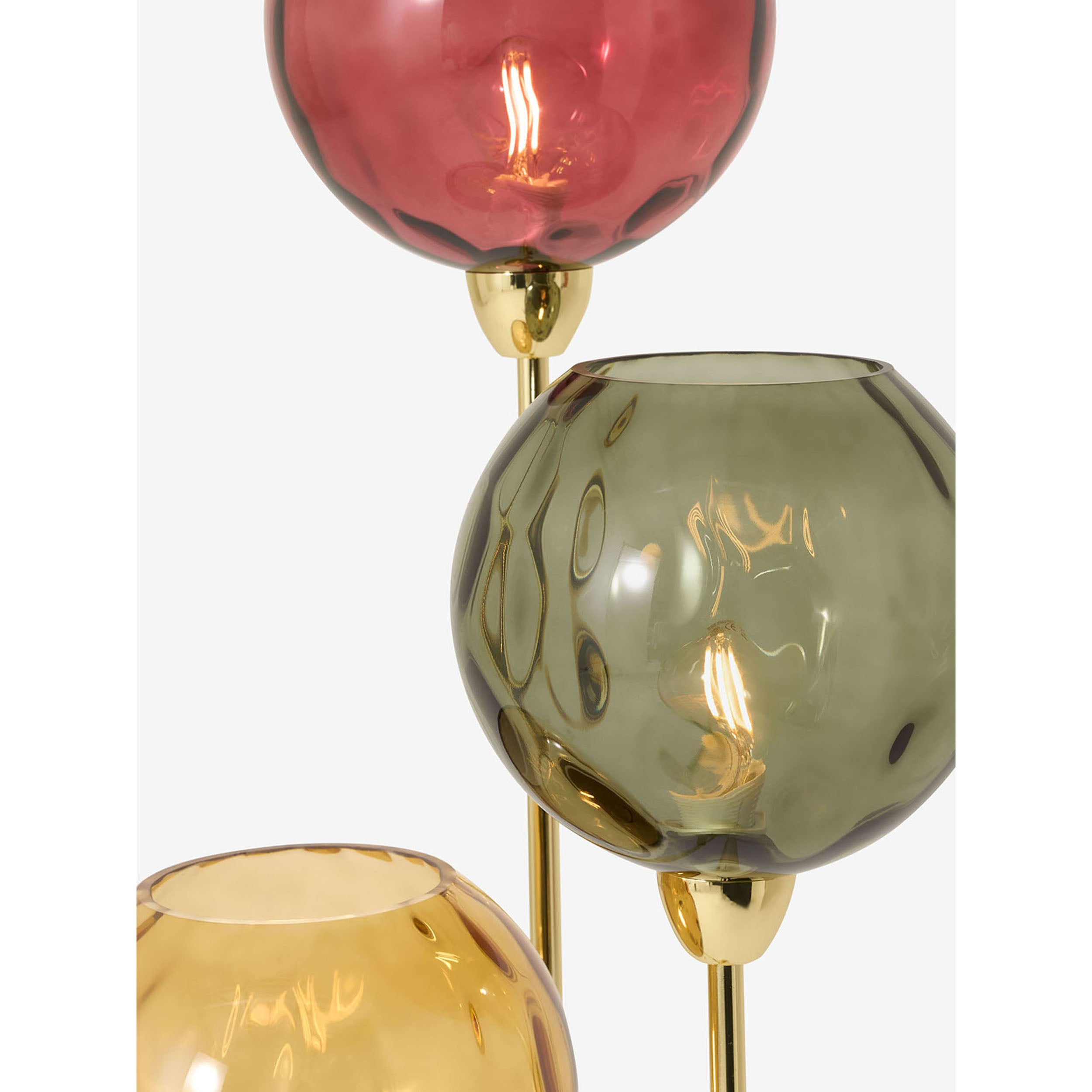 MADE.COM Ilaria Floor Lamp - Green & Red