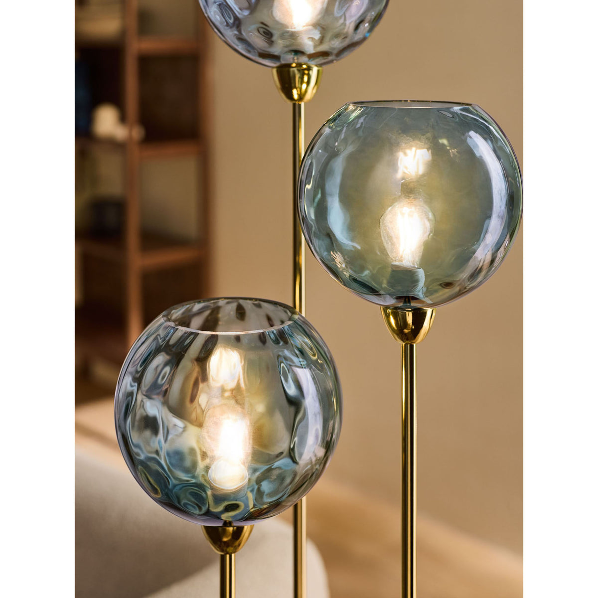 MADE.COM Ilaria Floor Lamp - Blue