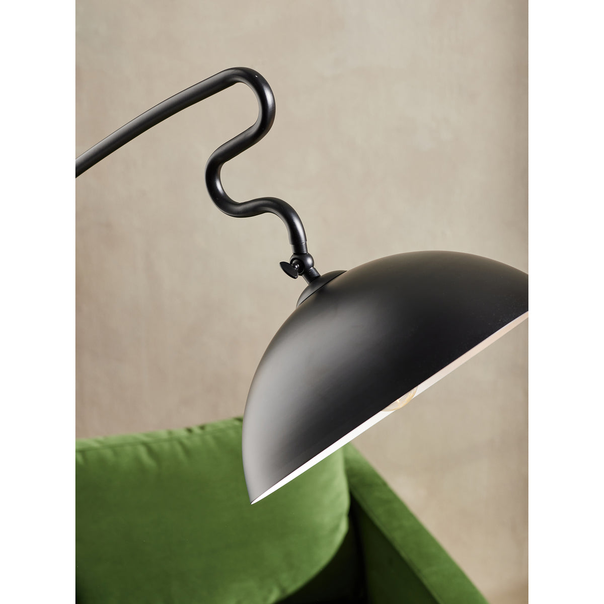 MADE.COM Avery Floor Lamp - Black