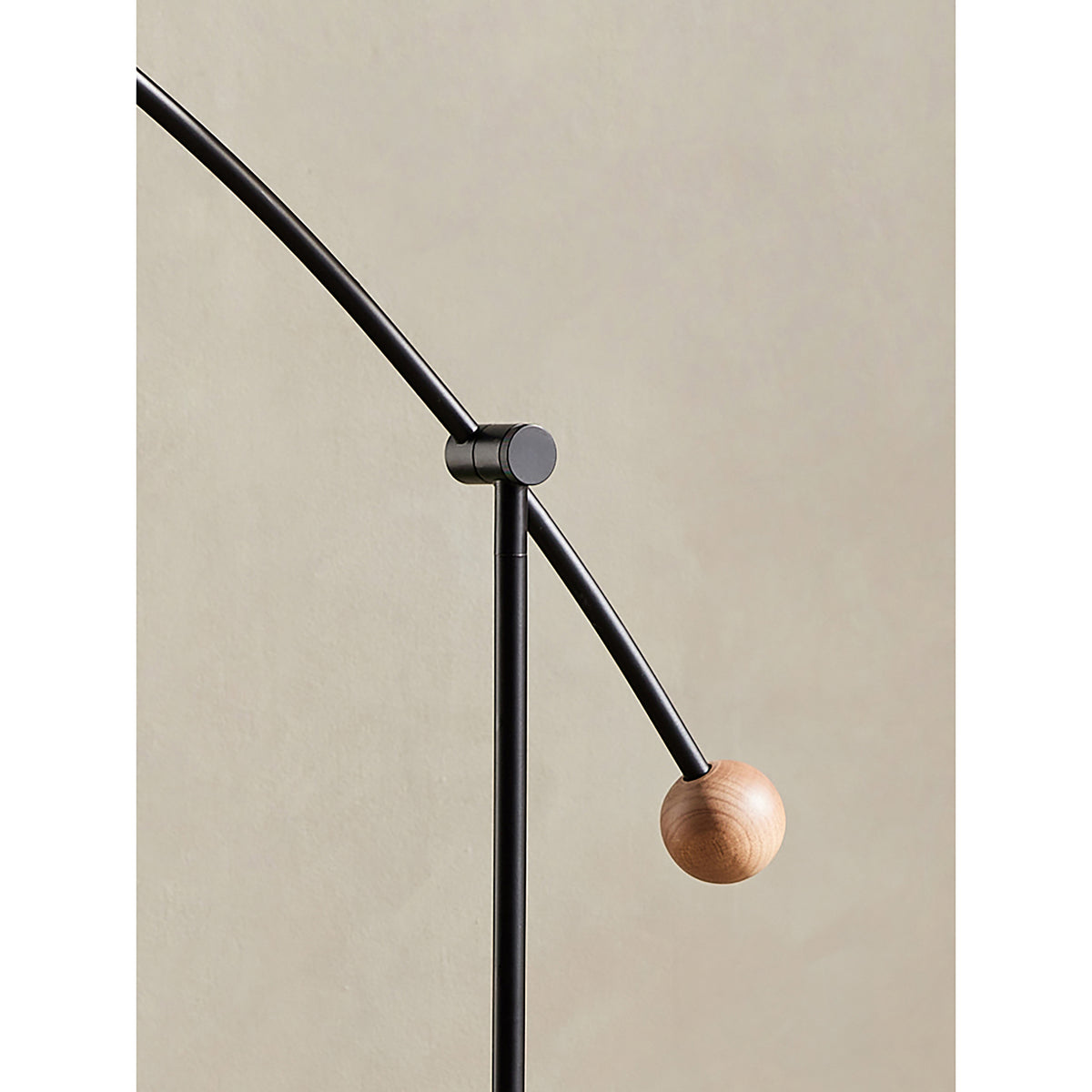 MADE.COM Avery Floor Lamp - Black