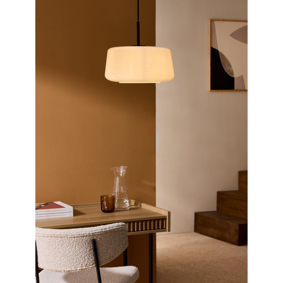 MADE.COM Camilo Pendant - White