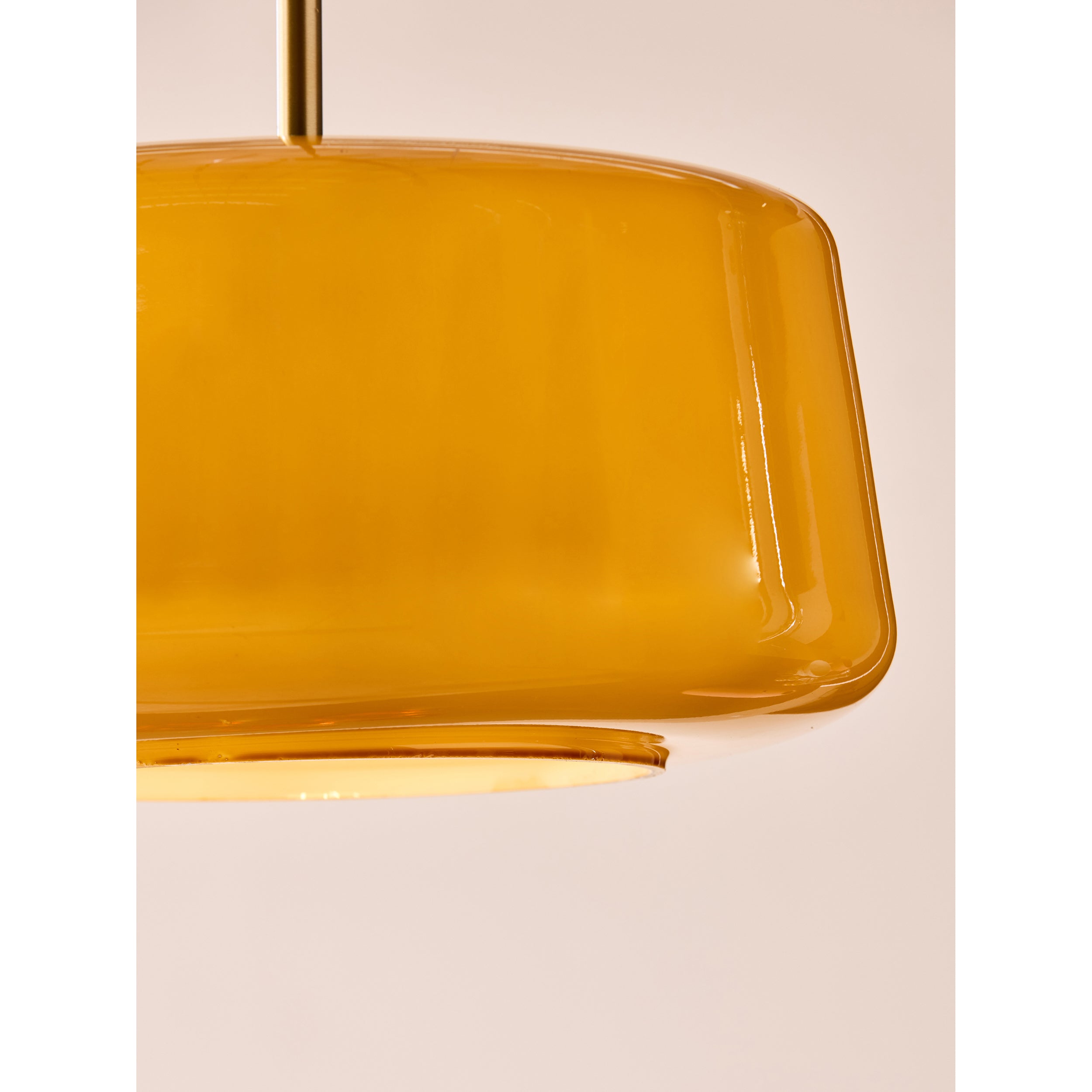MADE.COM Camilo Pendant - Amber Orange