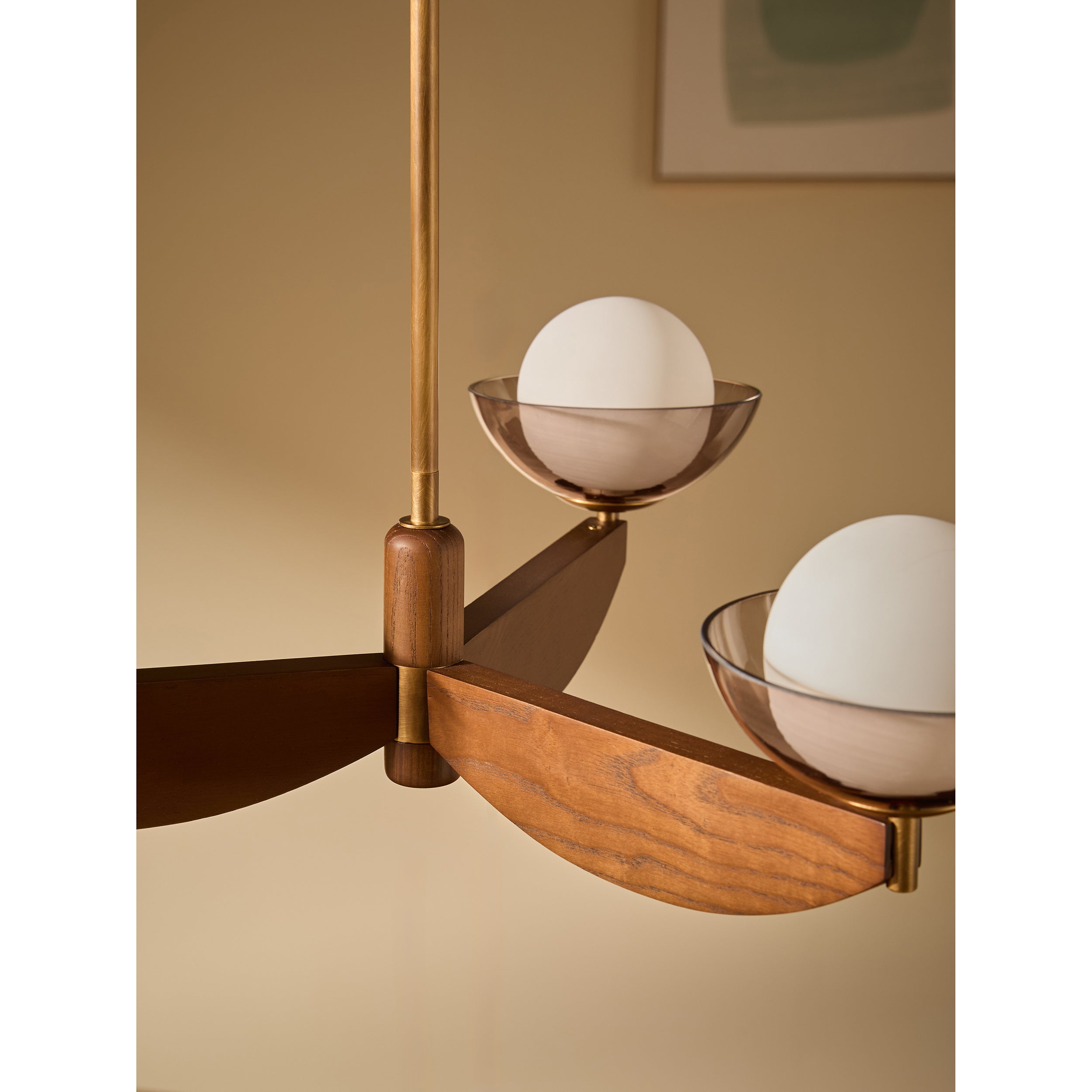 MADE.COM Layla Small Ceiling Light - Wood