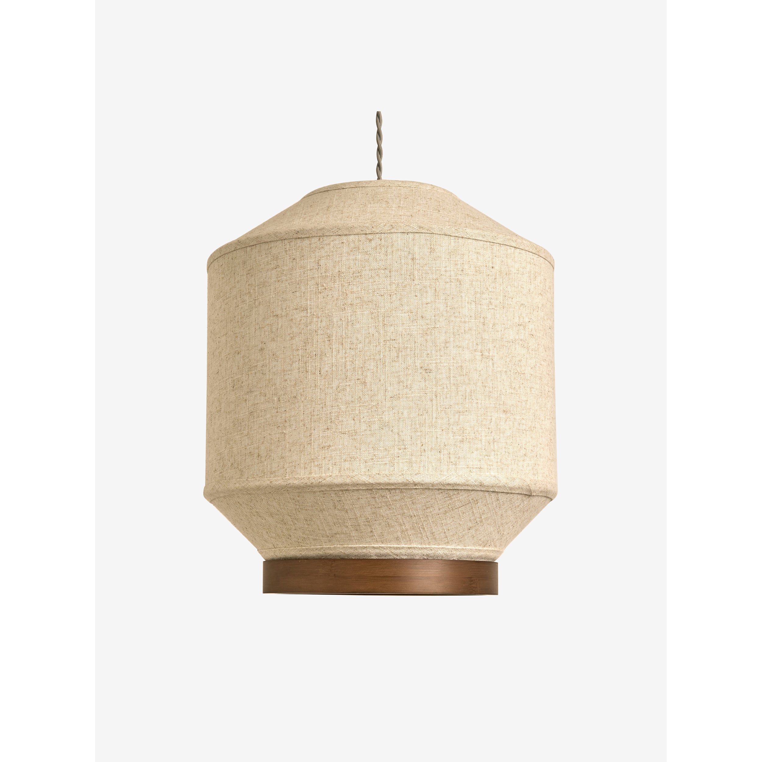 MADE.COM Layla Easy Fit Shade - Cream & Wood