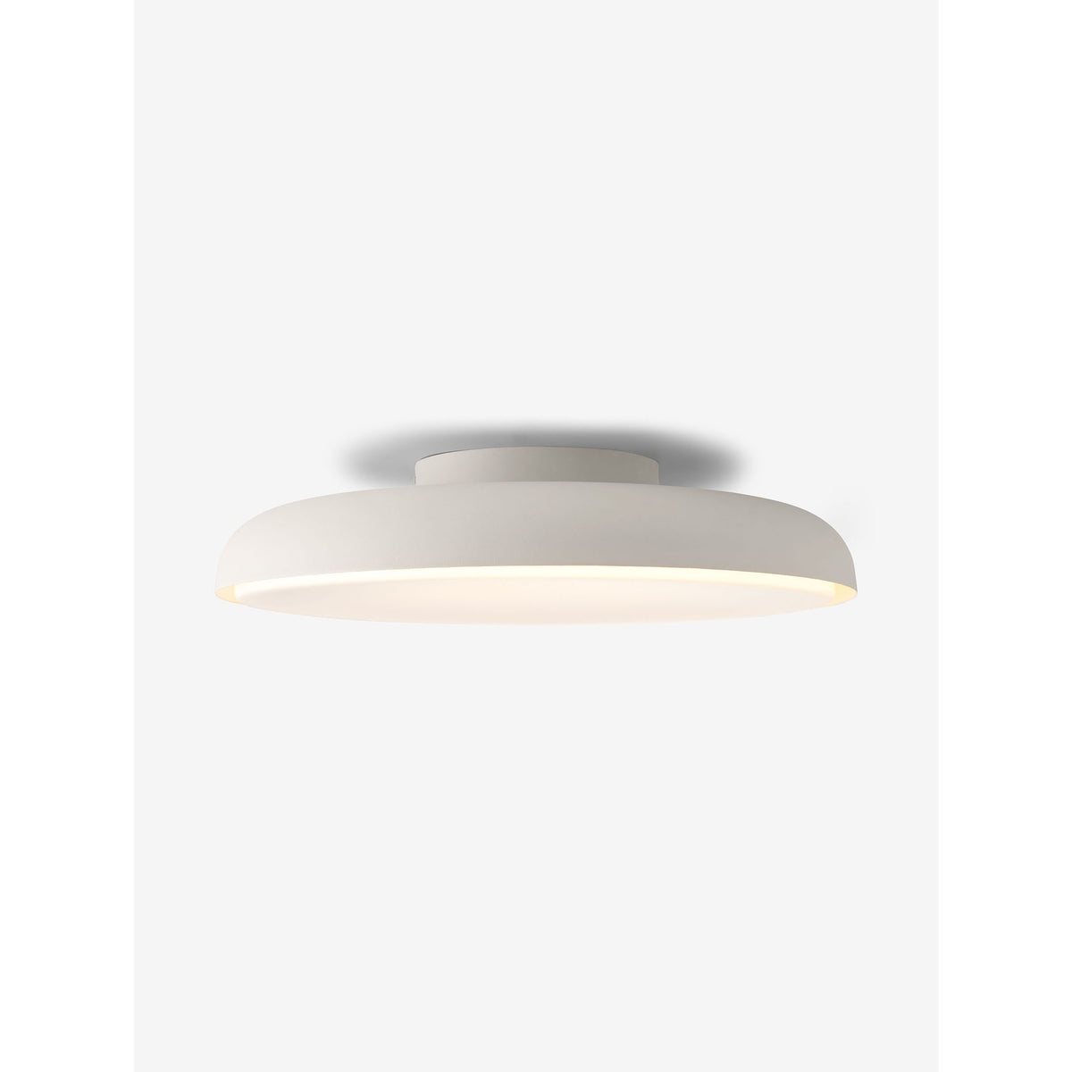 MADE.COM Nura Flush IP44 Bathroom Ceiling Light - Ivory