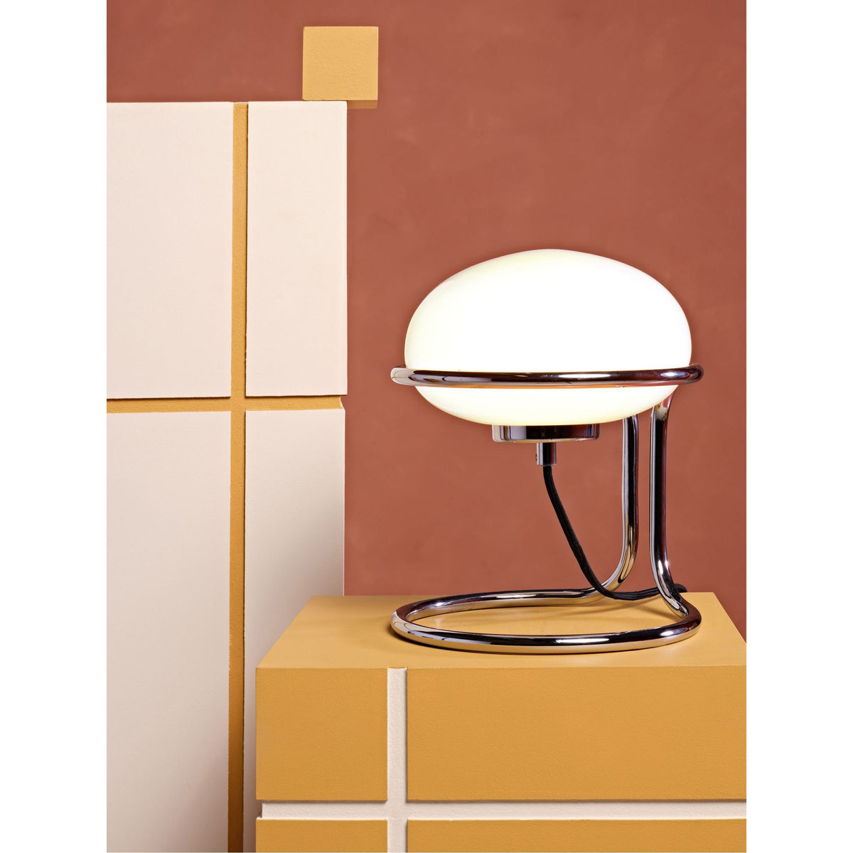 MADE.COM Piper Table Lamp - Chrome