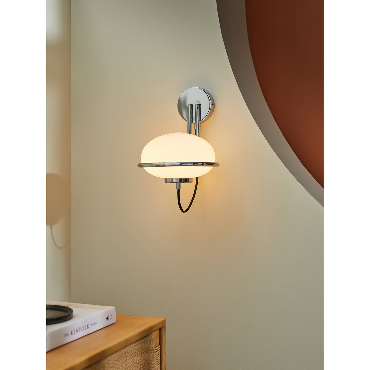 MADE.COM Piper Wall Light - Chrome