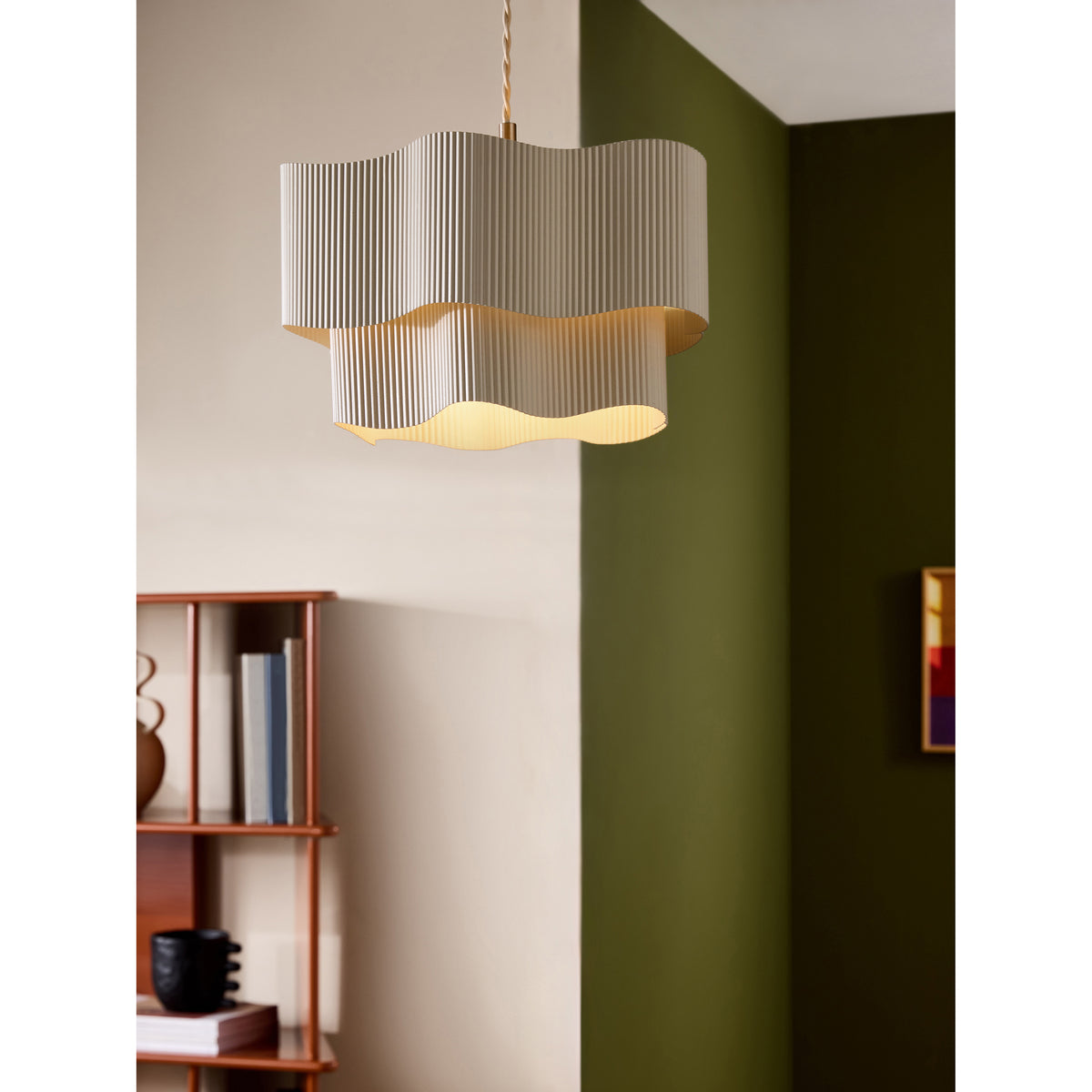 MADE.COM Sydney Easy Fit Ceiling Light Shade - Cream