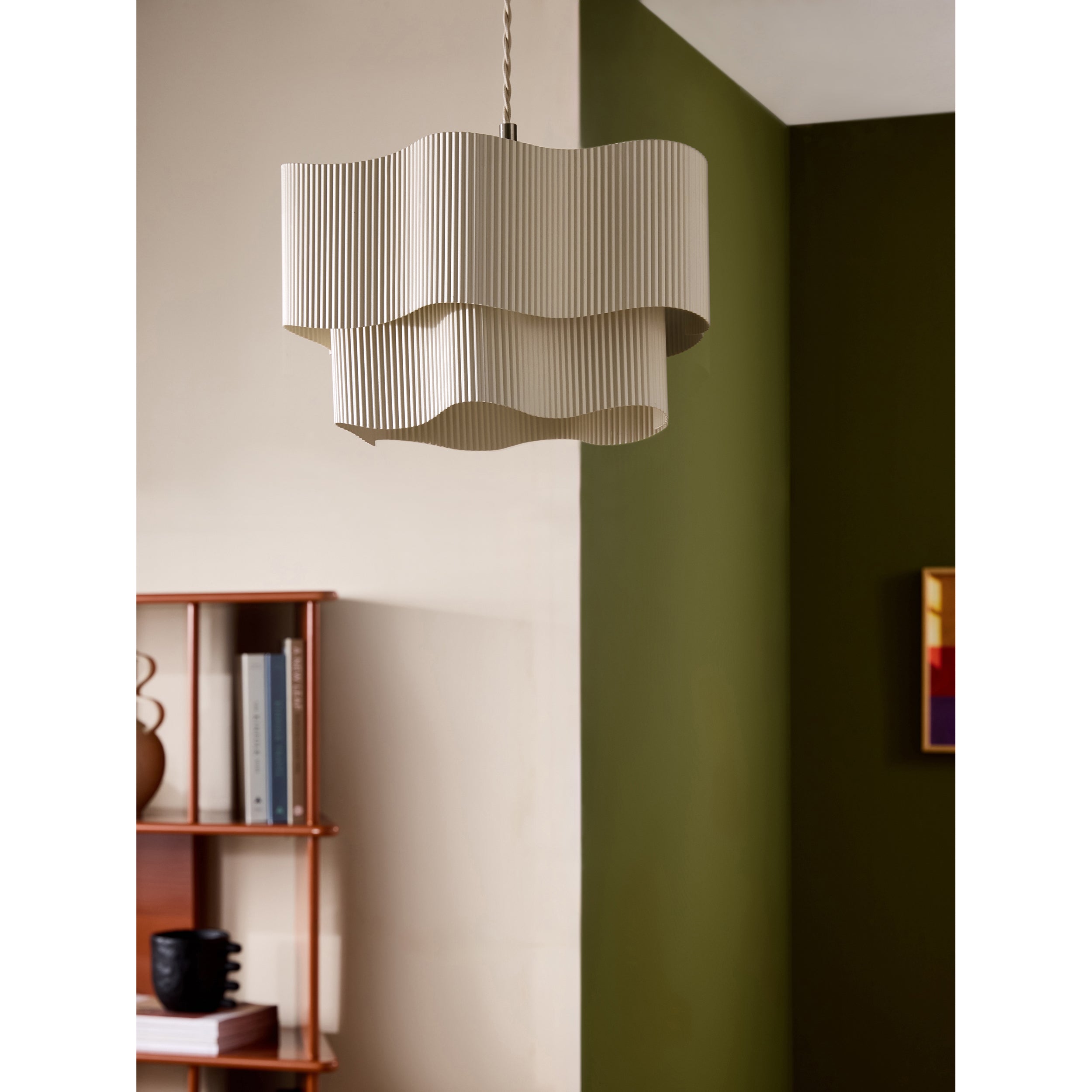 MADE.COM Sydney Easy Fit Ceiling Light Shade - Cream