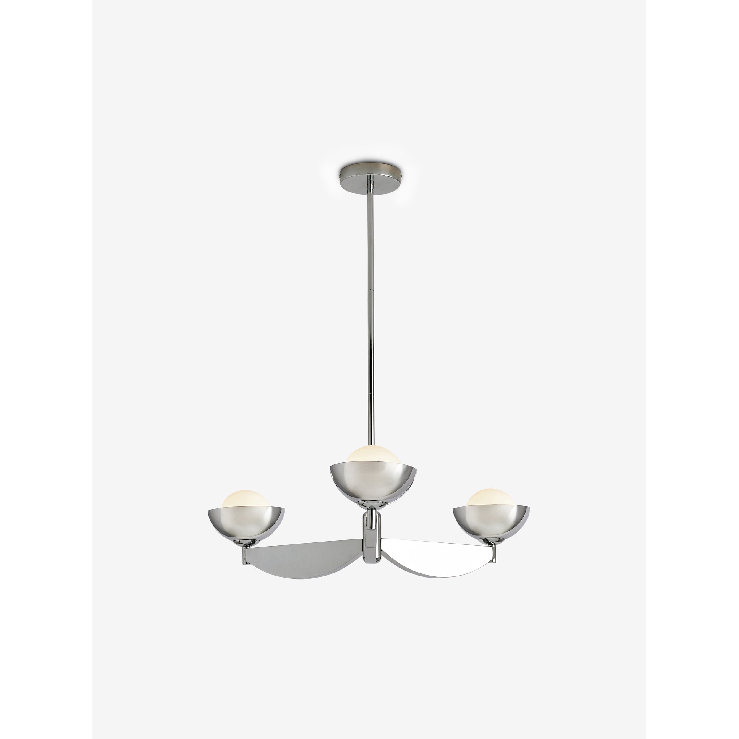 MADE.COM Layla Small Ceiling Light - Chrome