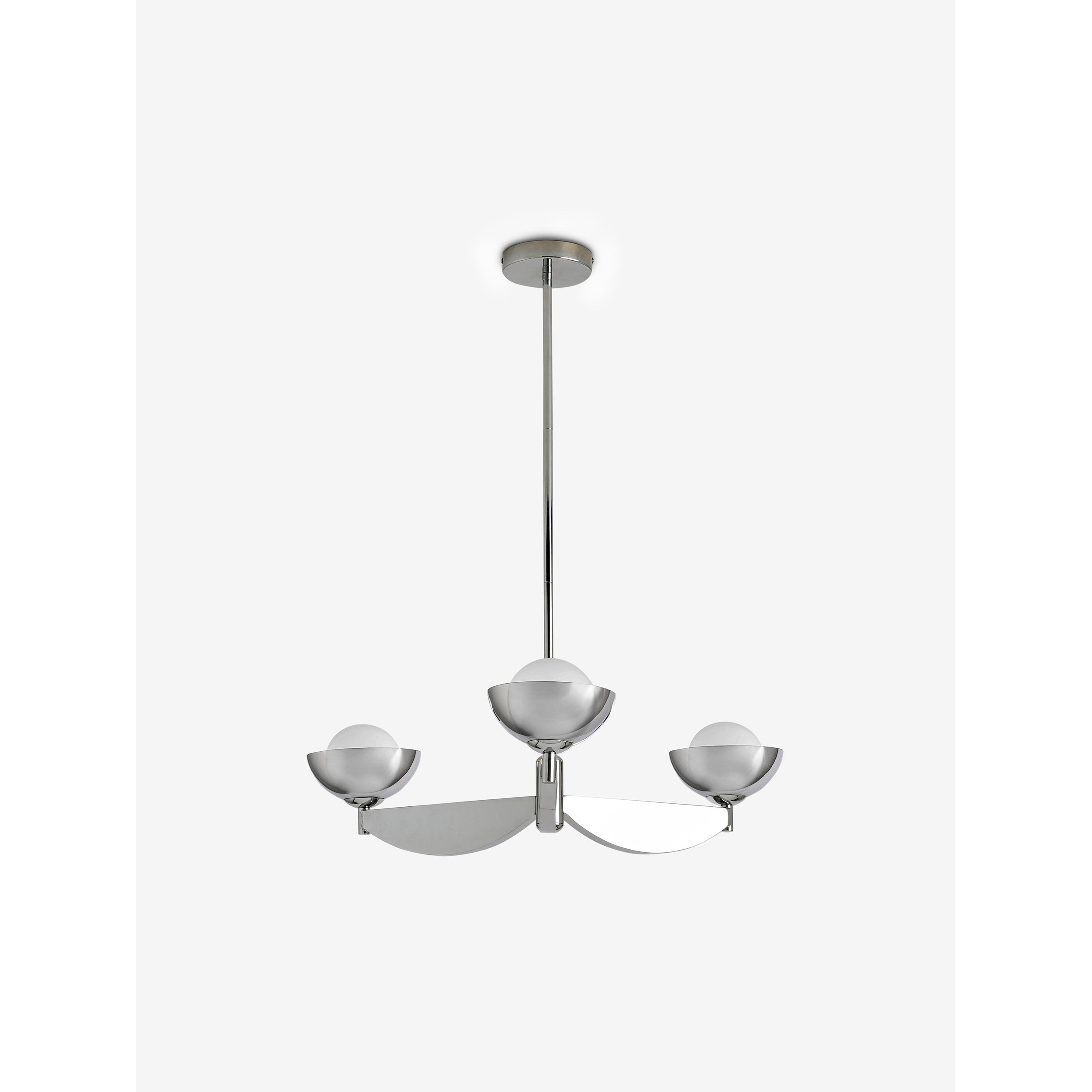 MADE.COM Layla Small Ceiling Light - Chrome