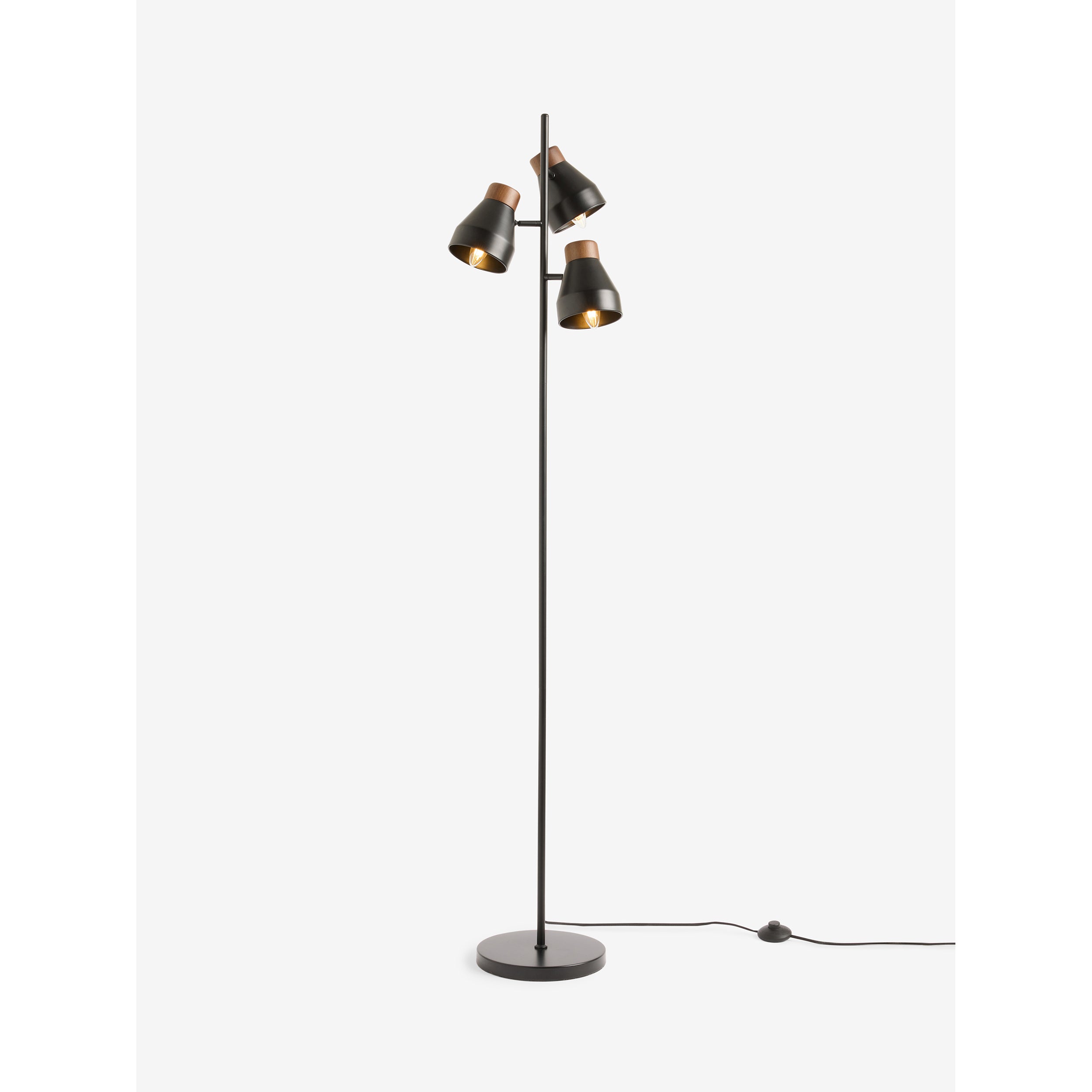 MADE.COM Albert Floor Lamp - Black