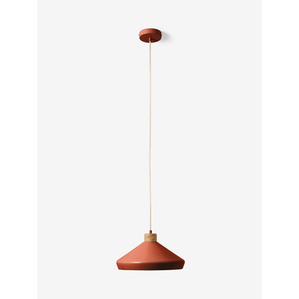 MADE.COM Albert Ceiling Pendant Light - Terracotta