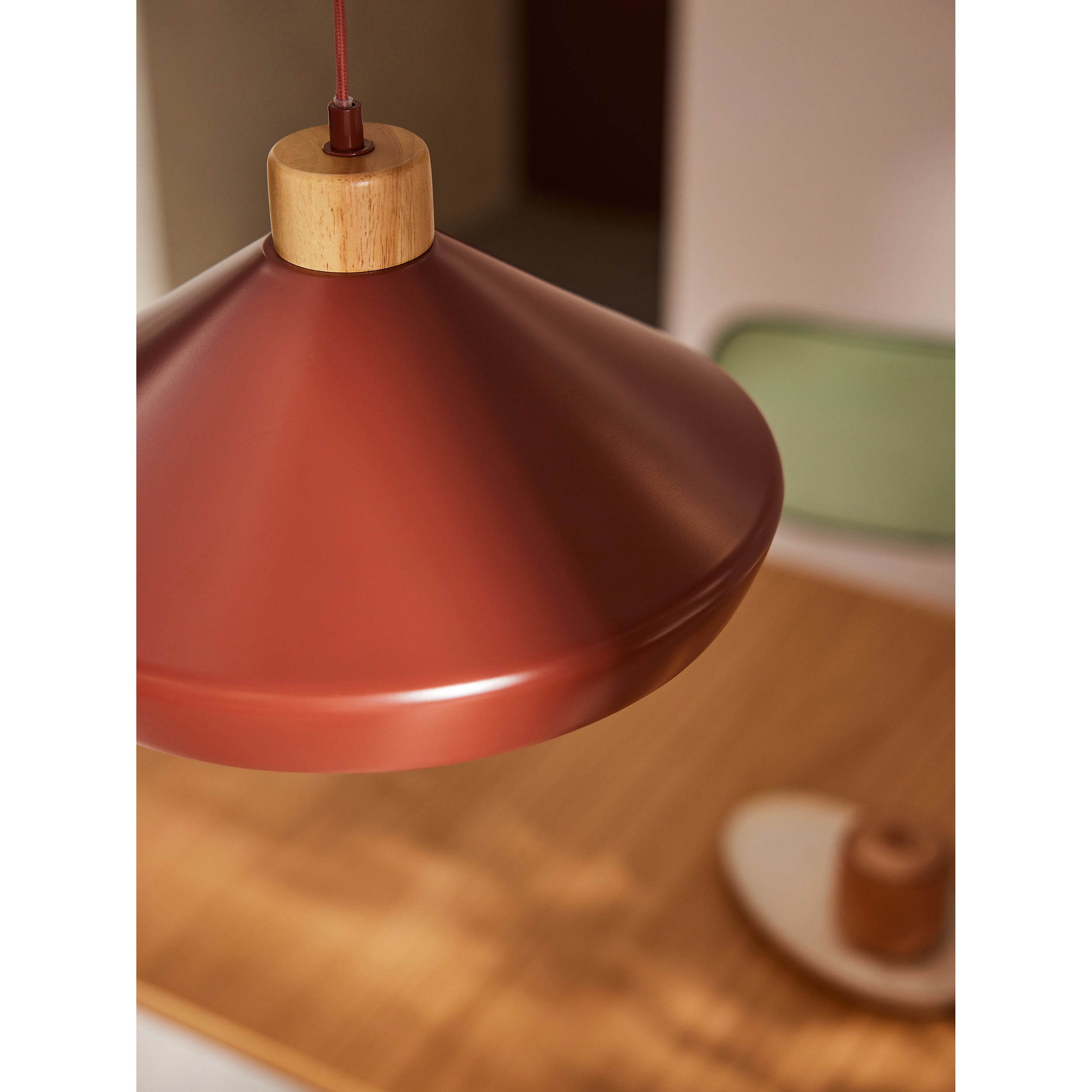 MADE.COM Albert Ceiling Pendant Light - Terracotta