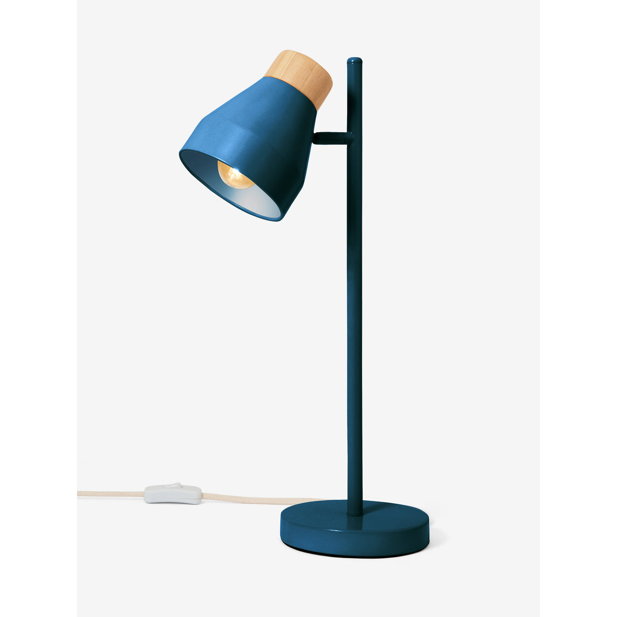 MADE.COM Albert Table Lamp - Navy