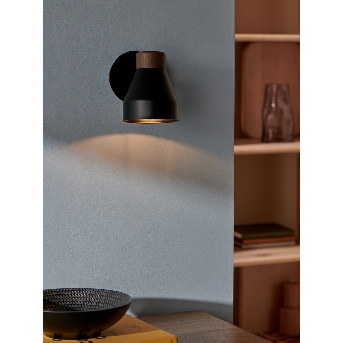MADE.COM Albert Wall Spotlight - Black