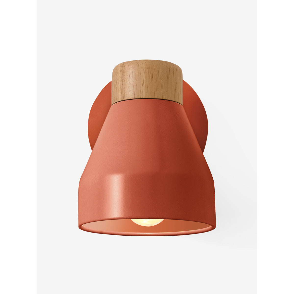 MADE.COM Albert Wall Spotlight - Terracotta