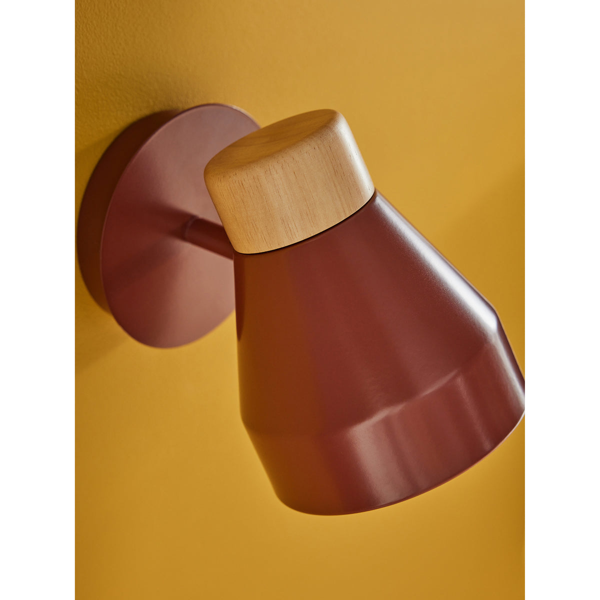 MADE.COM Albert Wall Spotlight - Terracotta