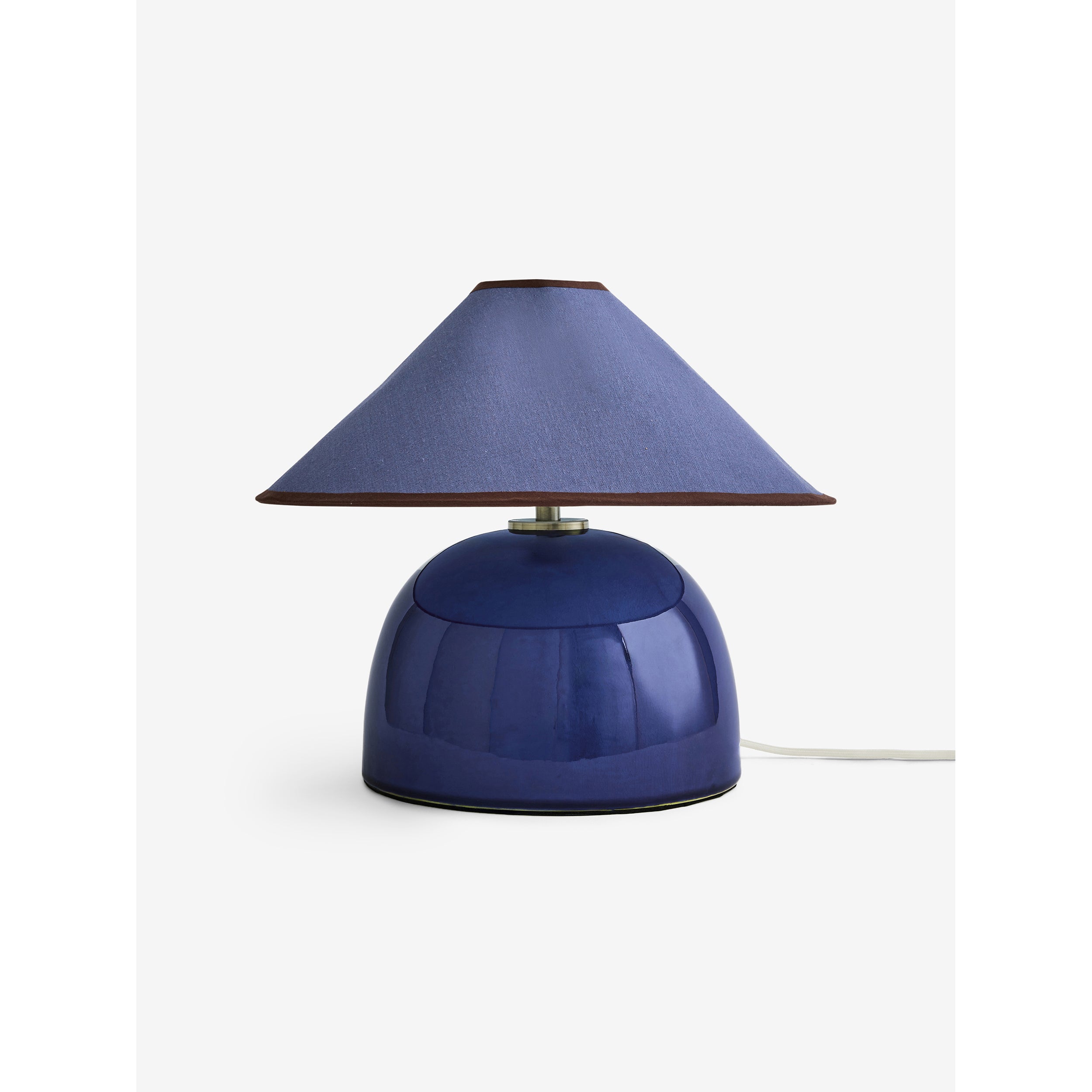 MADE.COM Nora Table Lamp - Navy Blue