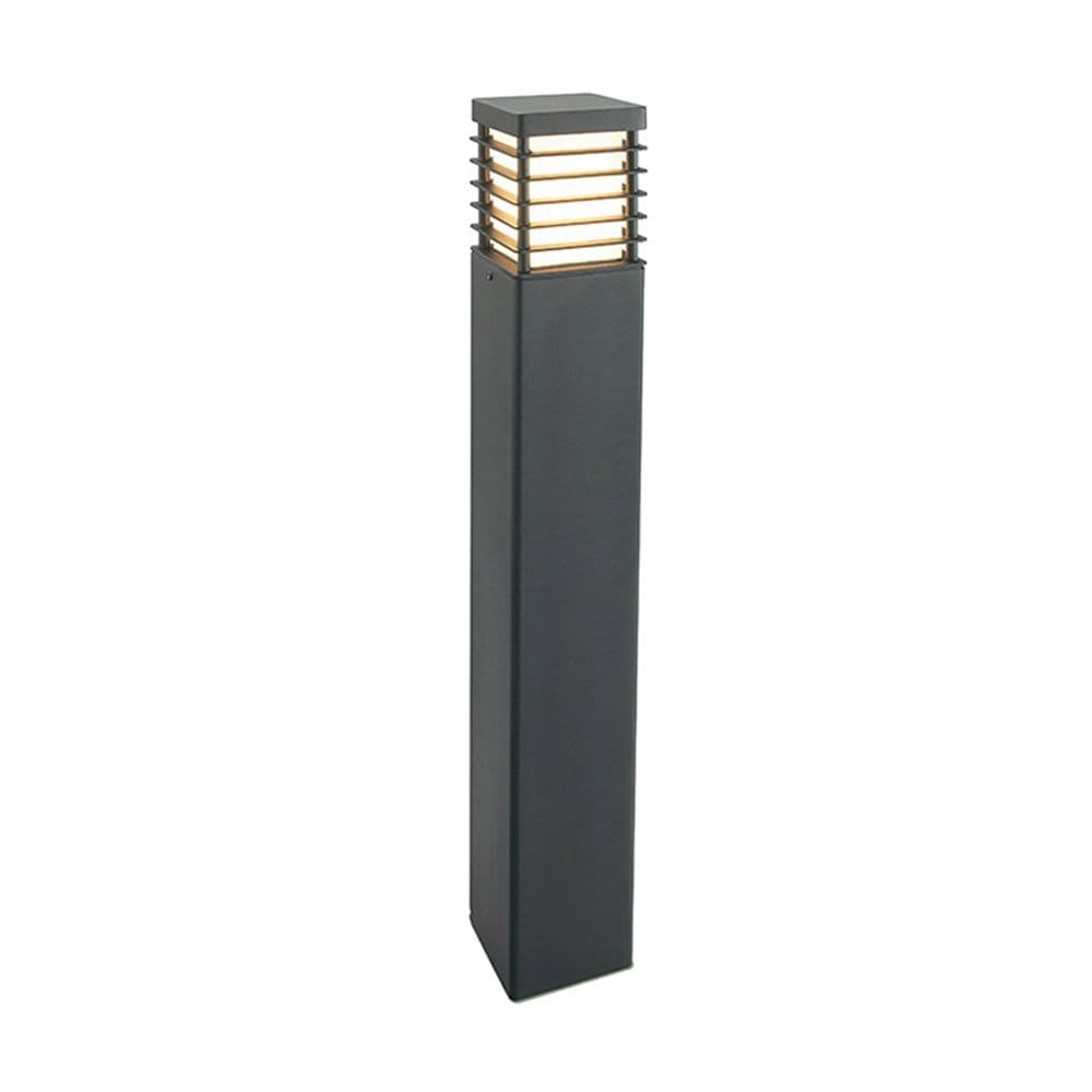 Norlys Halmstad Single Large Bollard - Black