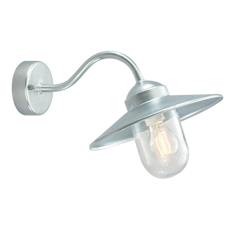 Norlys Karlstad Single Wall Lantern - Galvanised