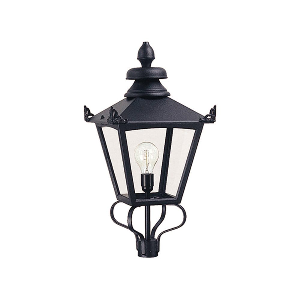Elstead Grampian Single Lamp Head - Black - Head Only
