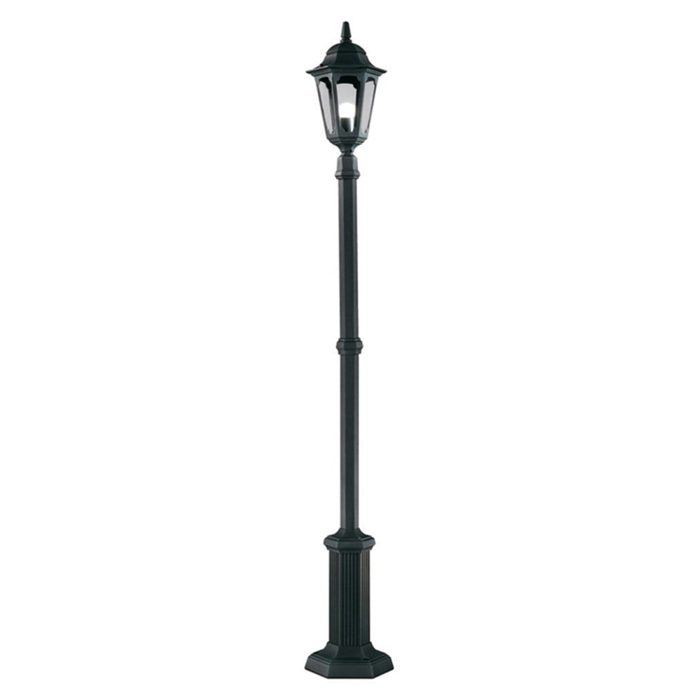 Elstead Parish Single  Lamp Post - Black