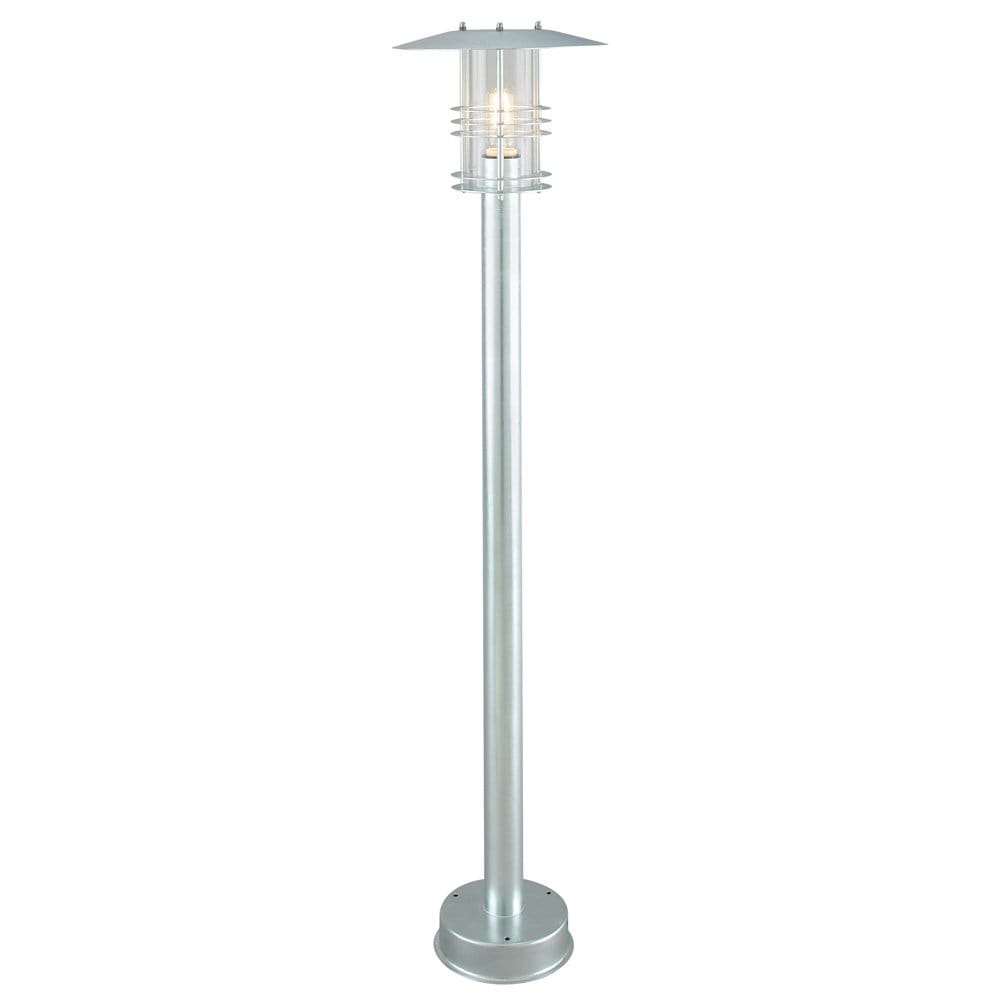 Norlys Stockholm Single Pillar - Galvanised